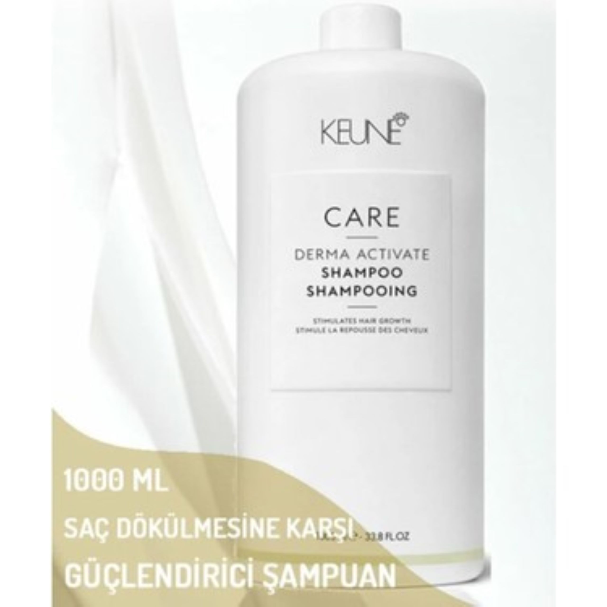 Keune Care Derma Activate Dökülme Önleyici-Güçlendirici Şampuan, 1000ml 