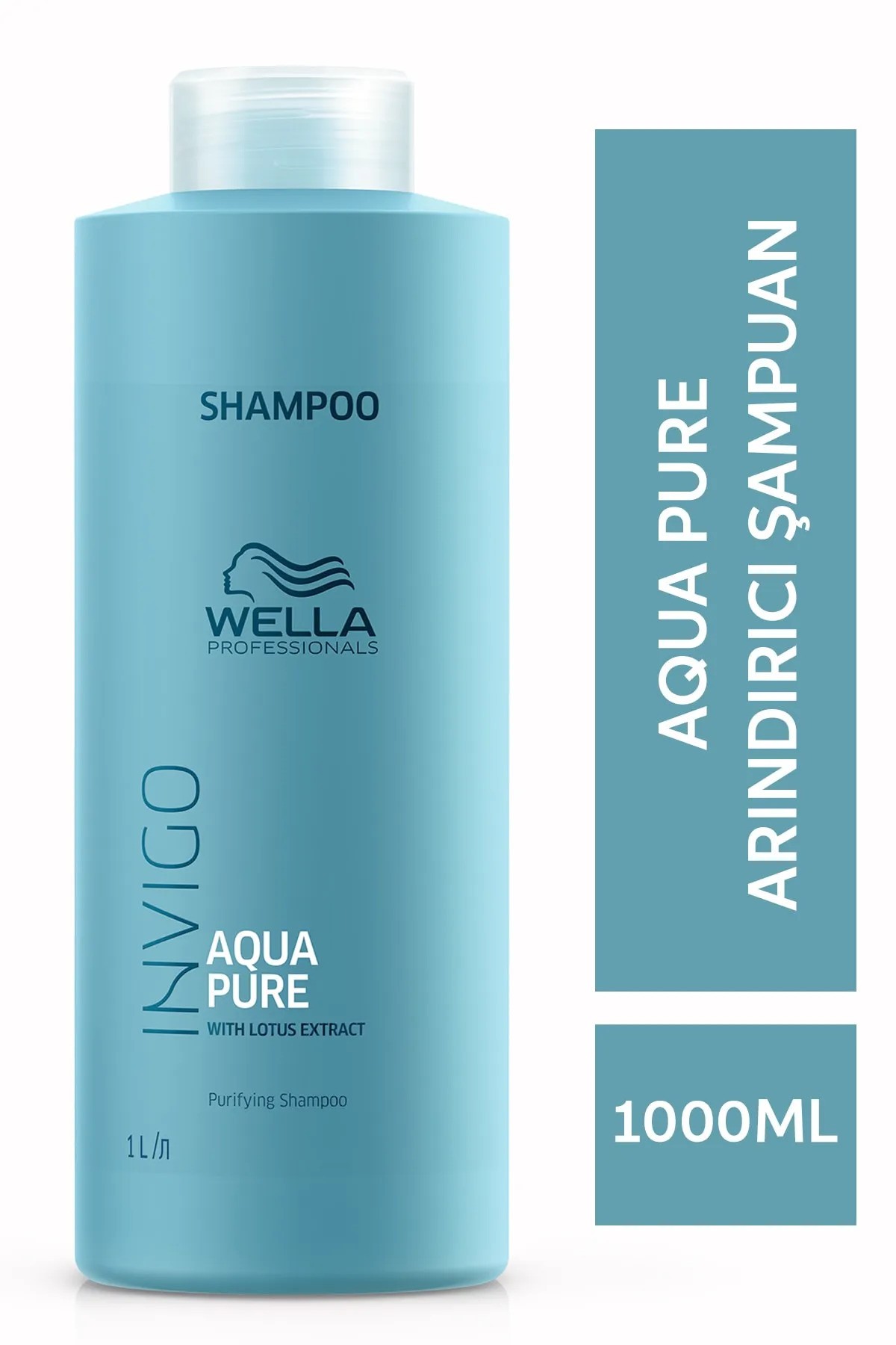 Wella Invigo Aqua Pure Purifying Kepaekle Karşıtı Arındırıcı Şampuan 1000 Ml