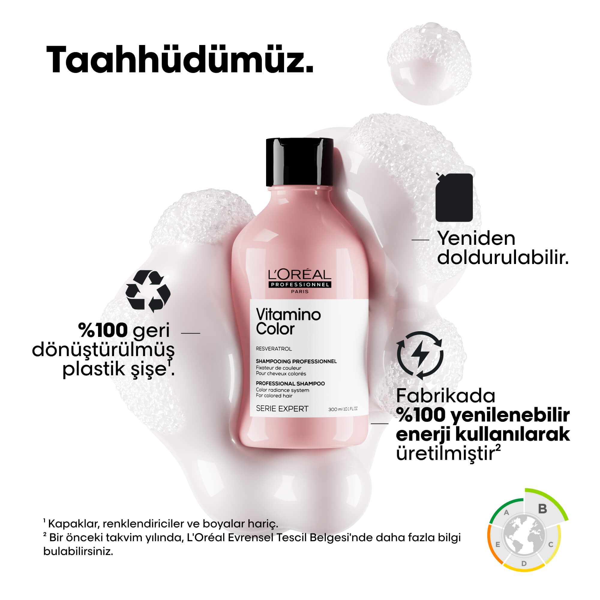 L'oreal Professionnel Serie Expert Vitamino Color Boyalı Saçlar Için Renk Koruyucu Şampuan 300ml