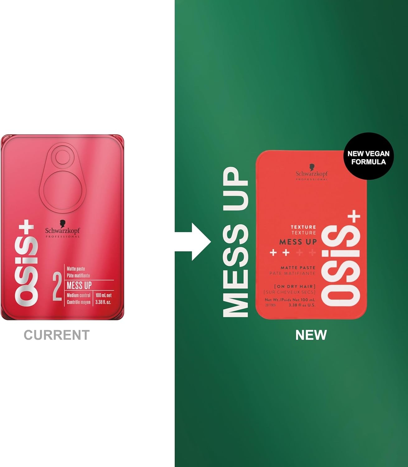 Osis Mess Up Mat Gum, Dağınık Şekillendirme 100ml