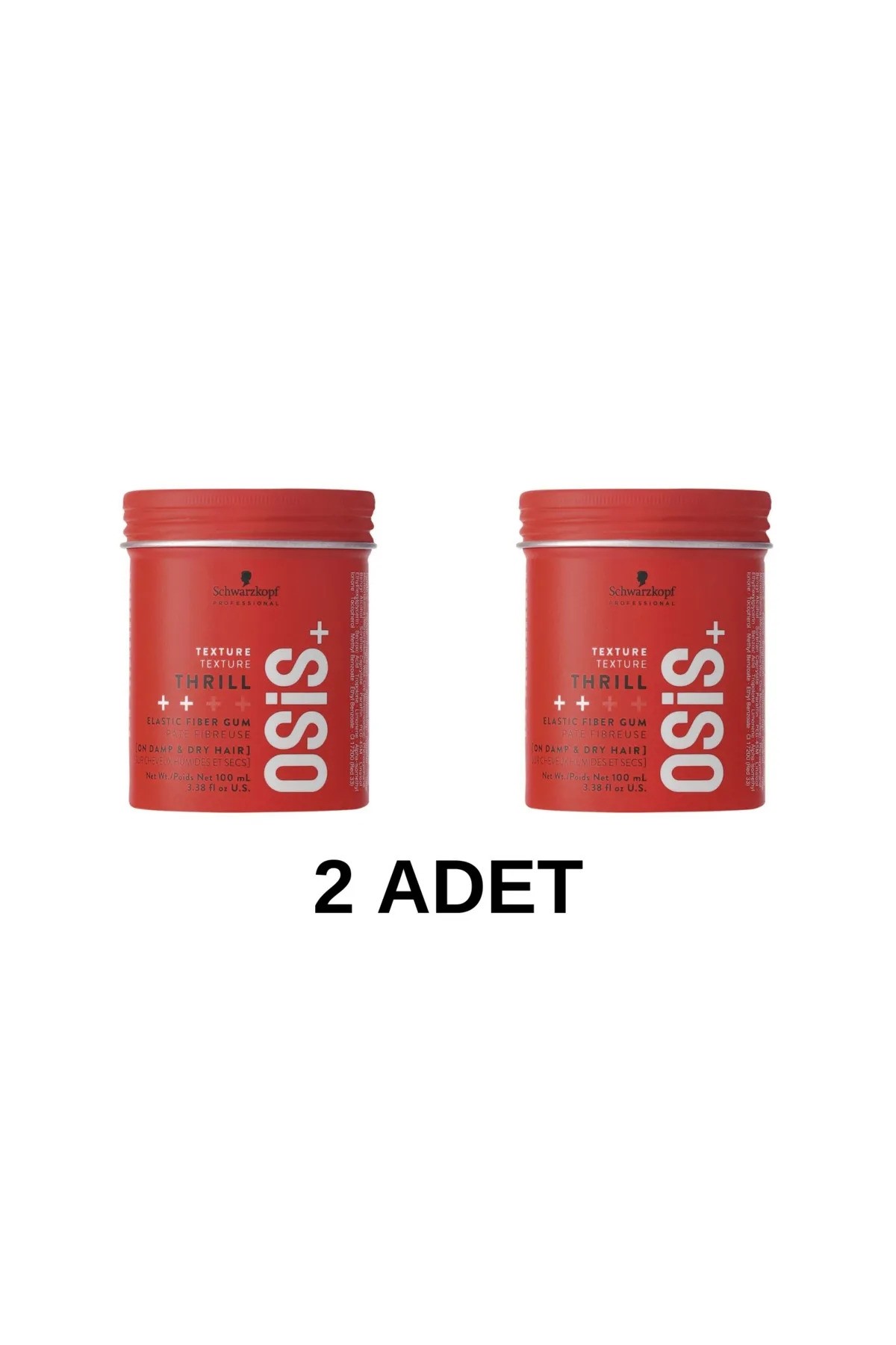 Osis Thrill Lifli Güçlü Doku Veren Mega Lifli Parlak Şekillendirici Gum Wax 100ml