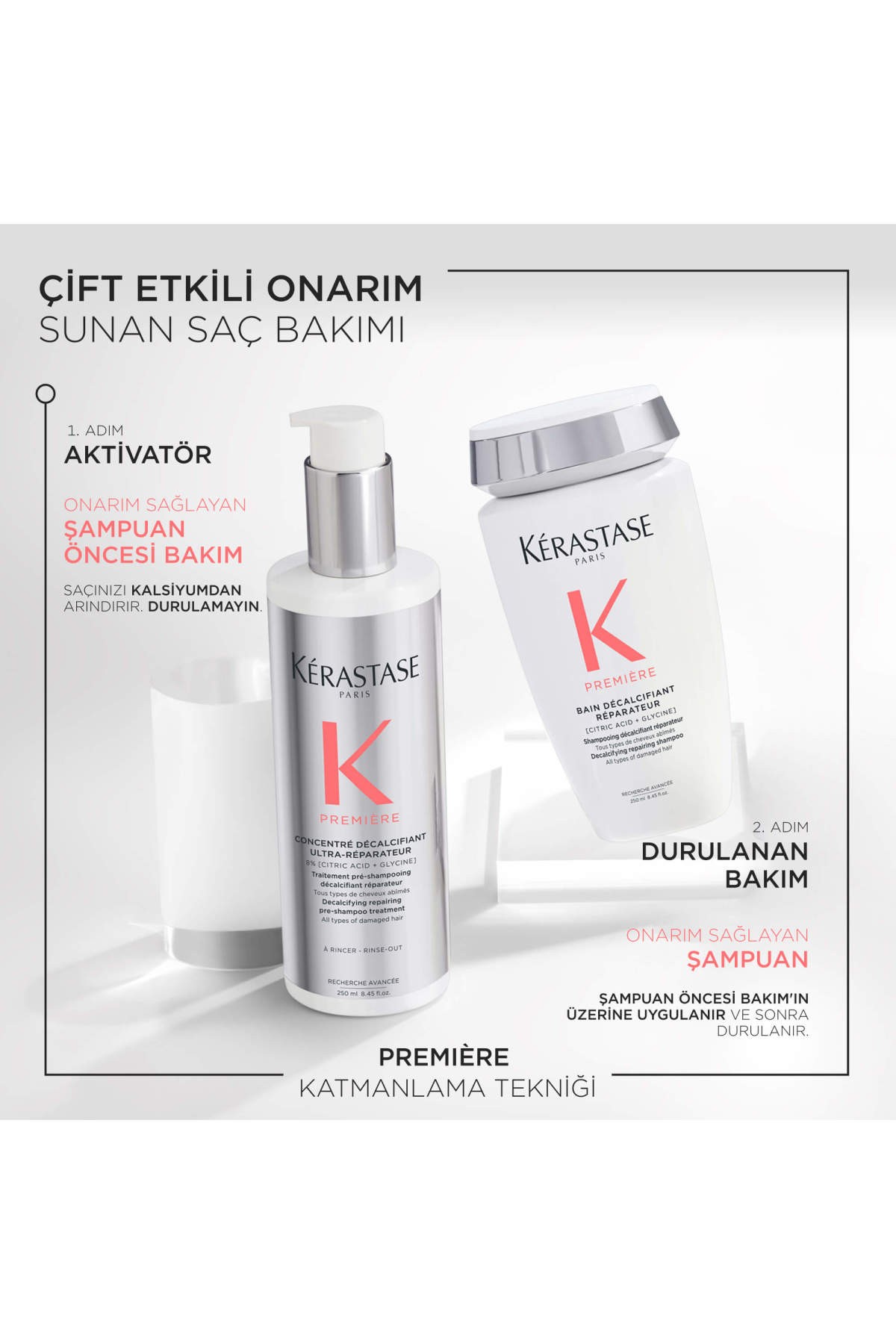 Kerastase Premiere İçten Dışa Onarım Sağlayan İkili Set