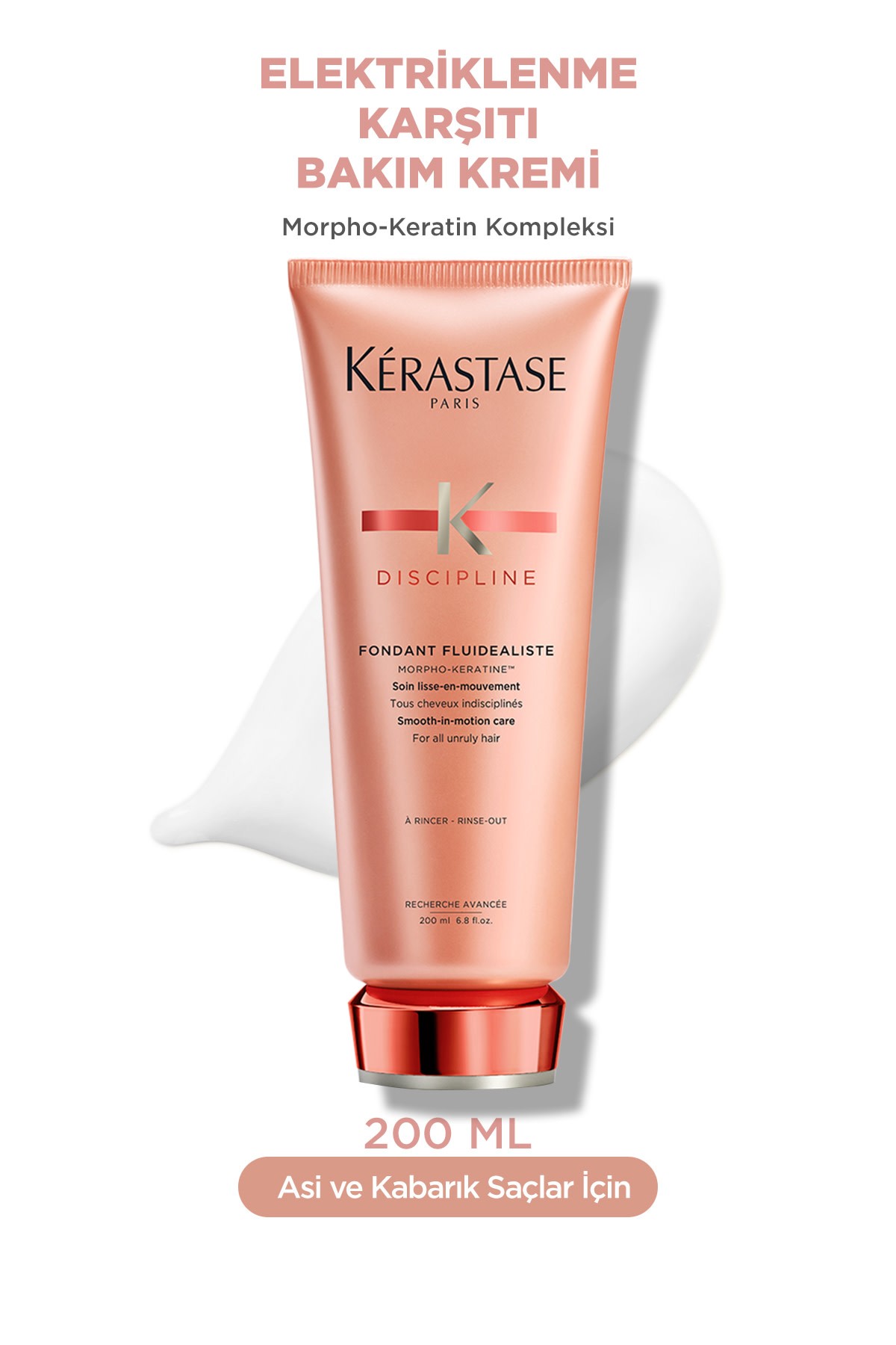 Kerastase Discipline Fondant Fluidealiste Elektrik Önleyici Krem 200 ml