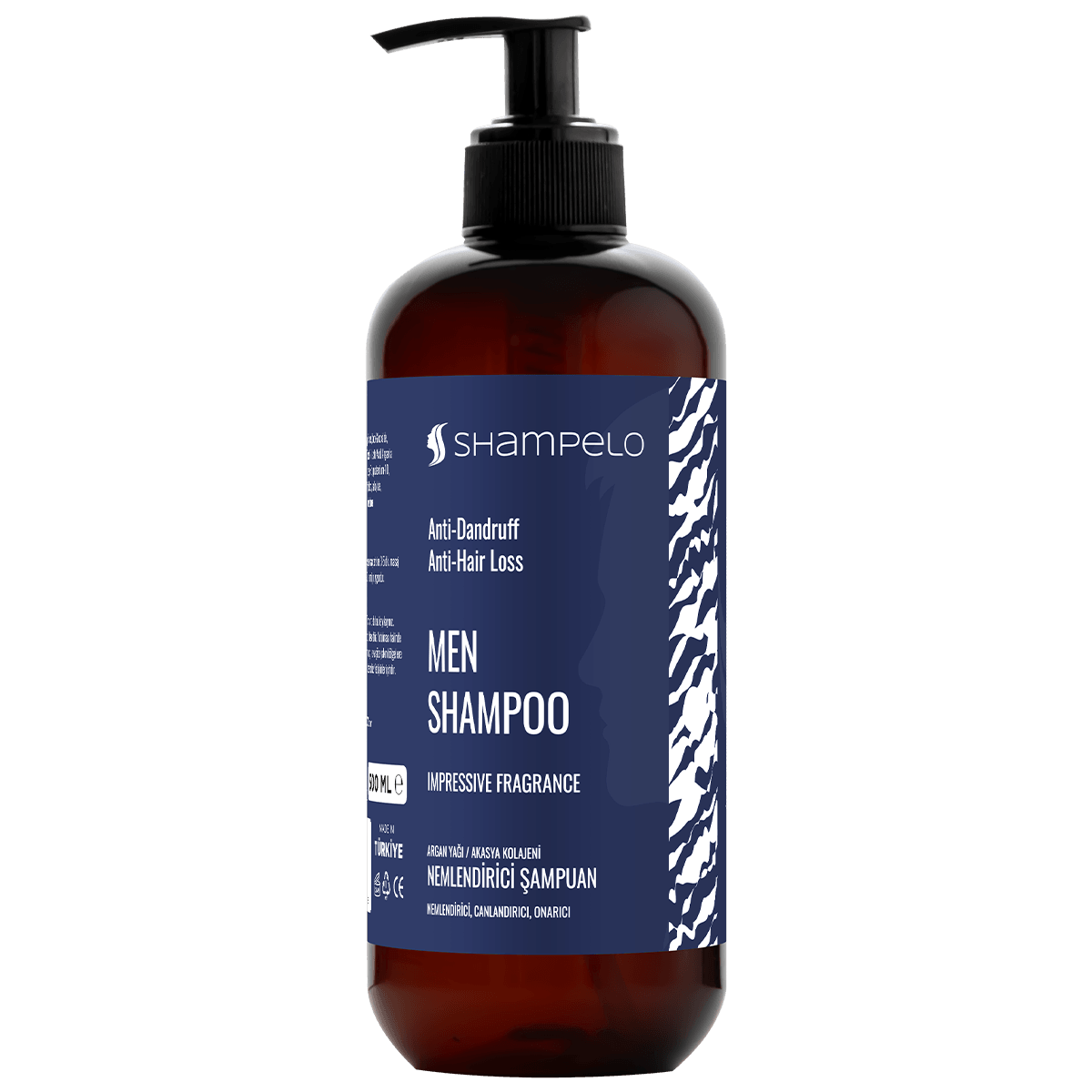 Shampelo Erkek Saç Şampuanı 500 ML