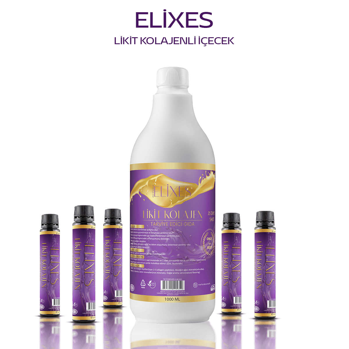 Elixes Likit Sığır Kolajenli İçecek 1200 ML 