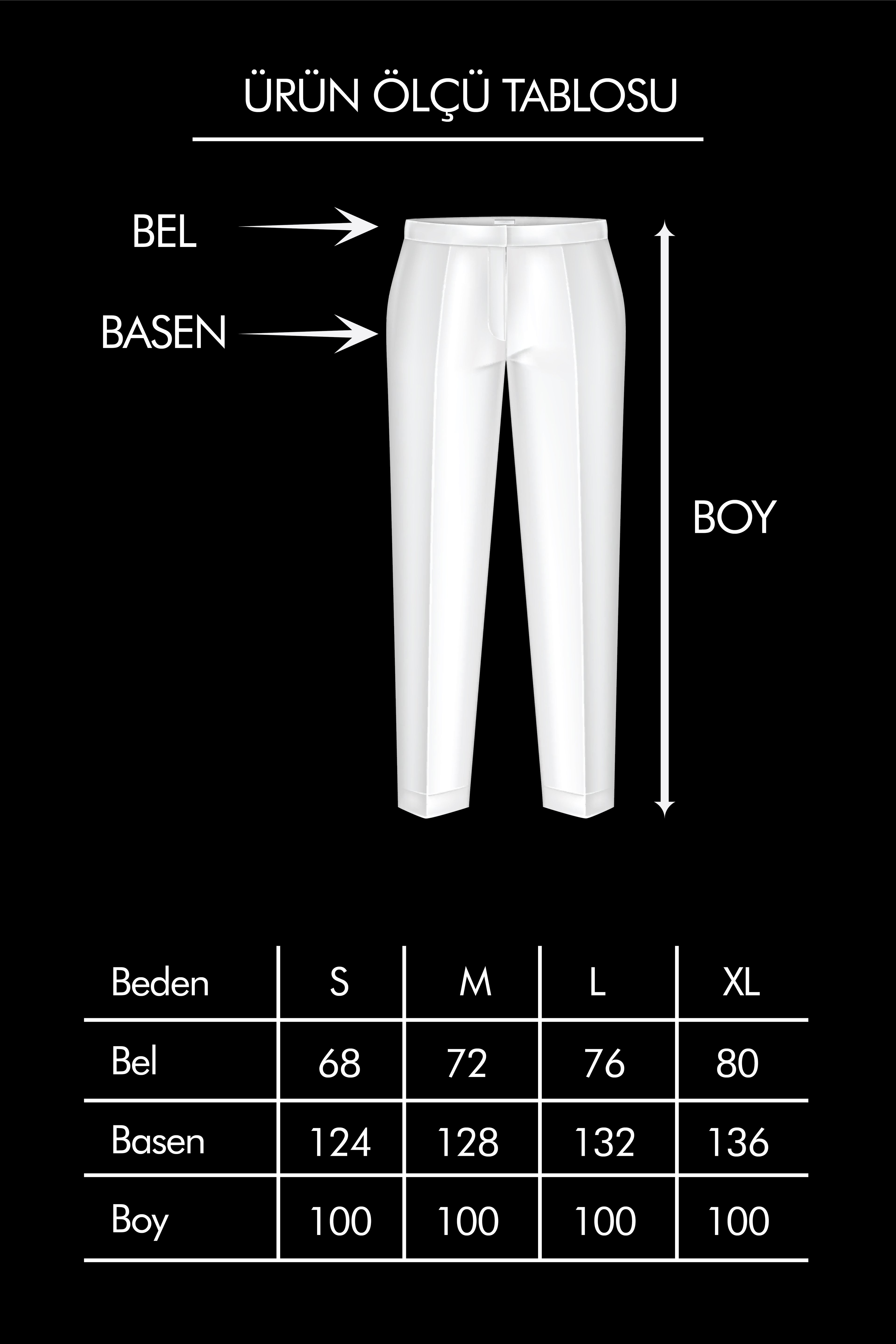 Yıkamalı Paçası Büzgülü Pantolon