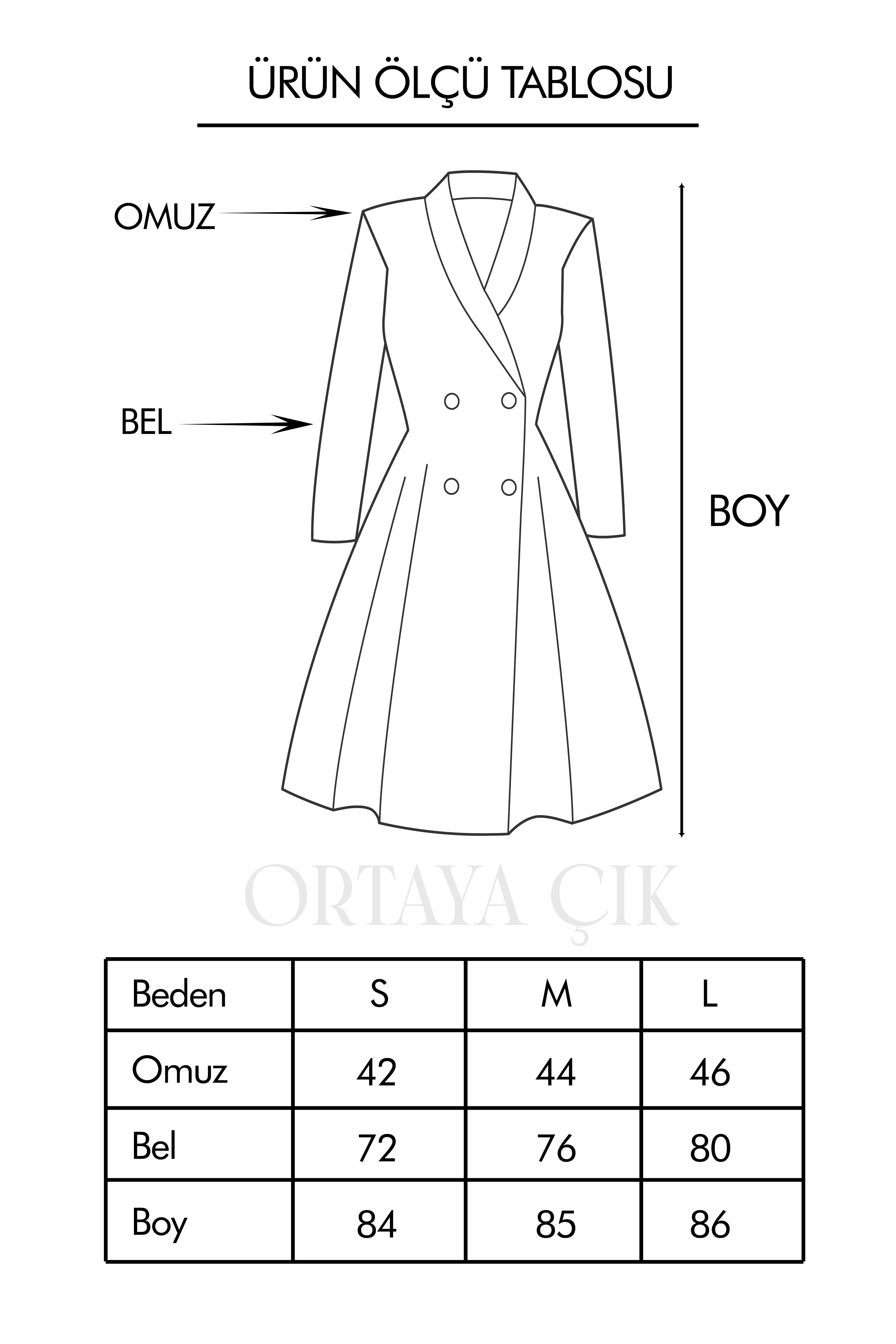 Düğme Detaylı Ceket Elbise