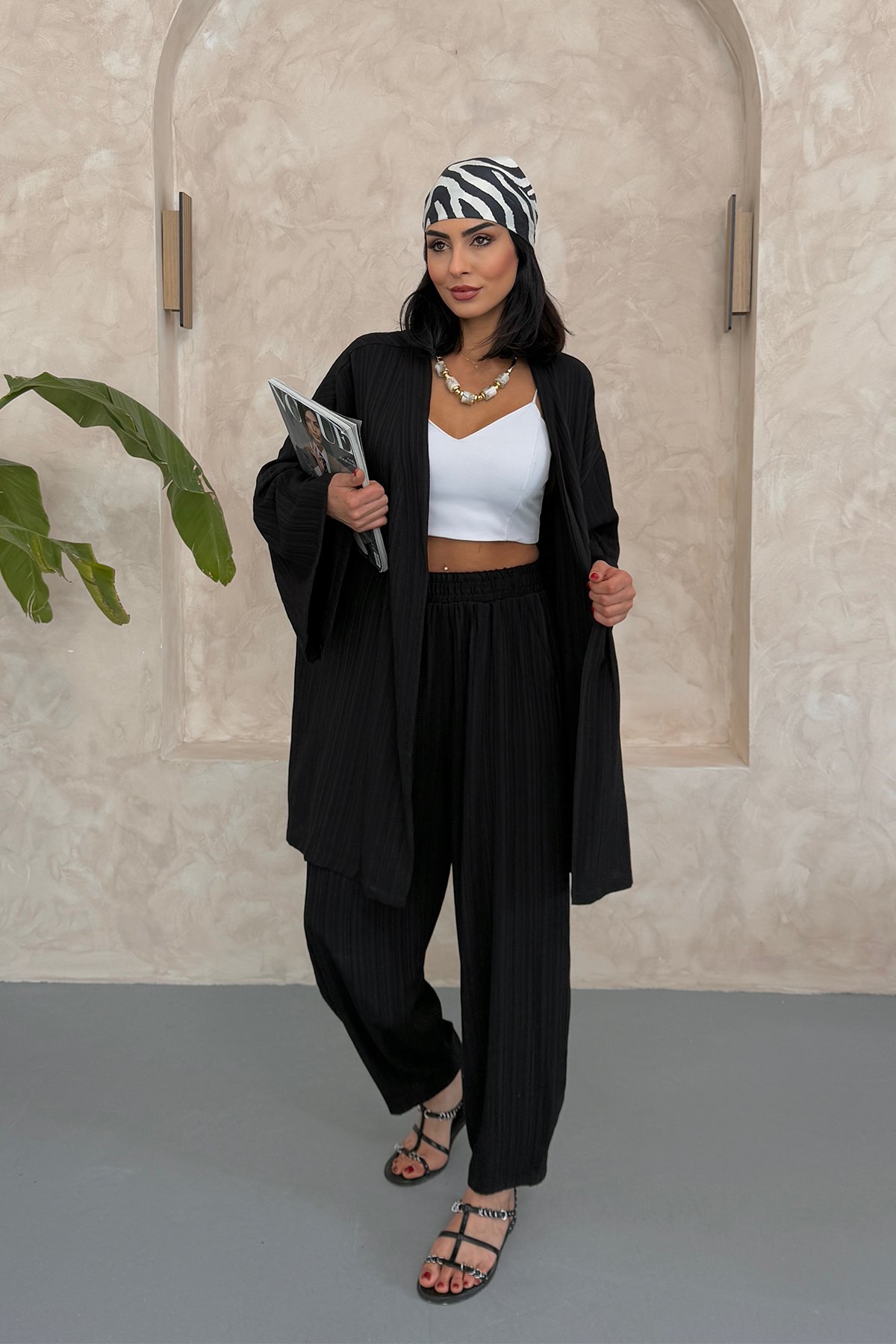 Gofre Kimono Takım