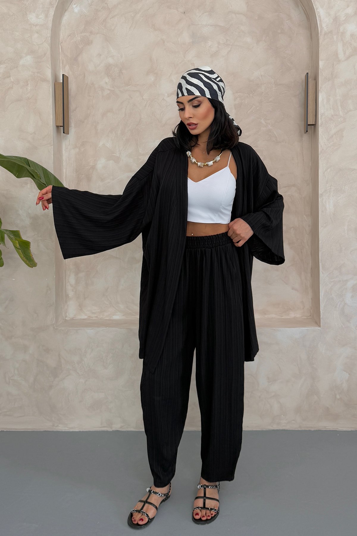 Gofre Kimono Takım