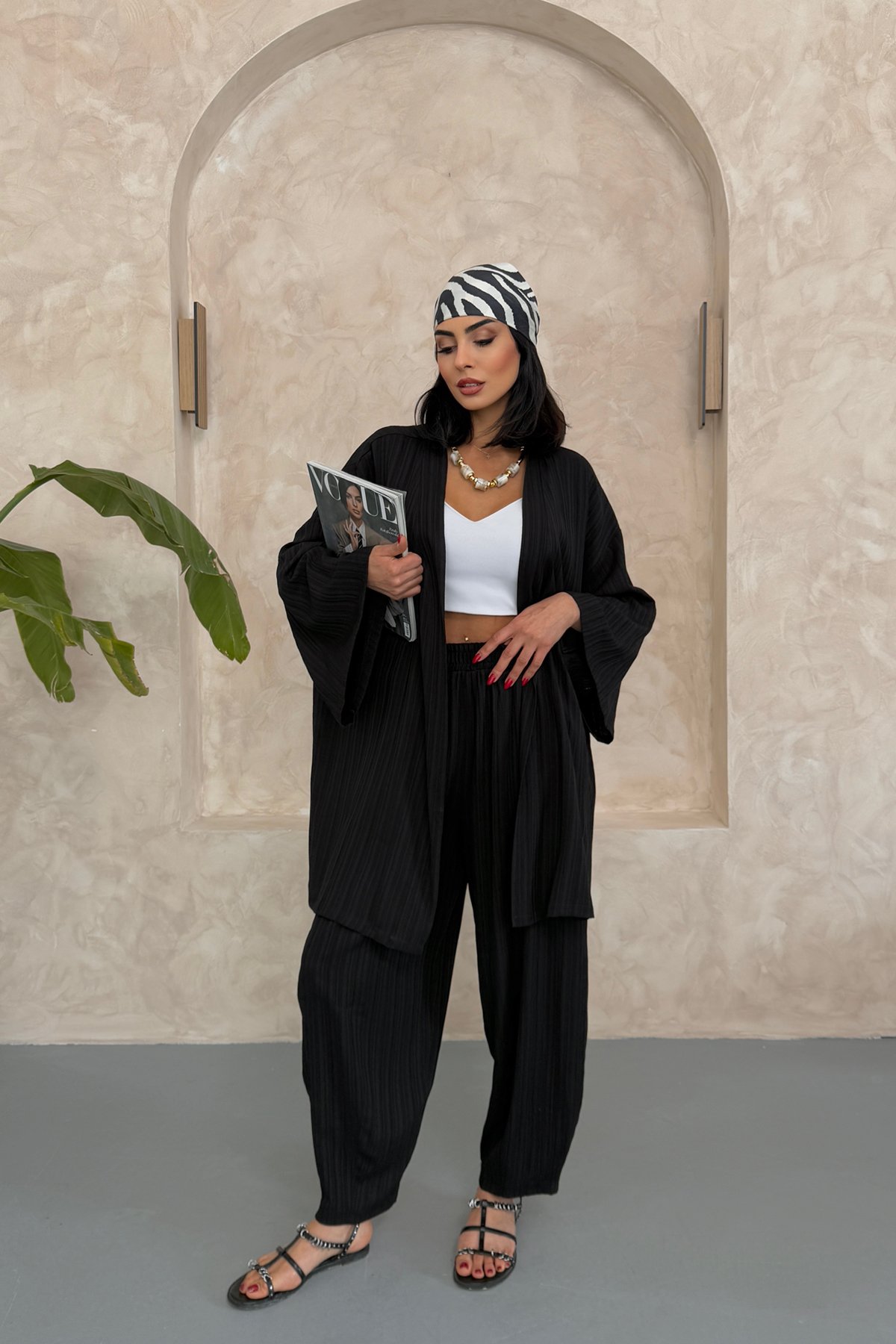Gofre Kimono Takım