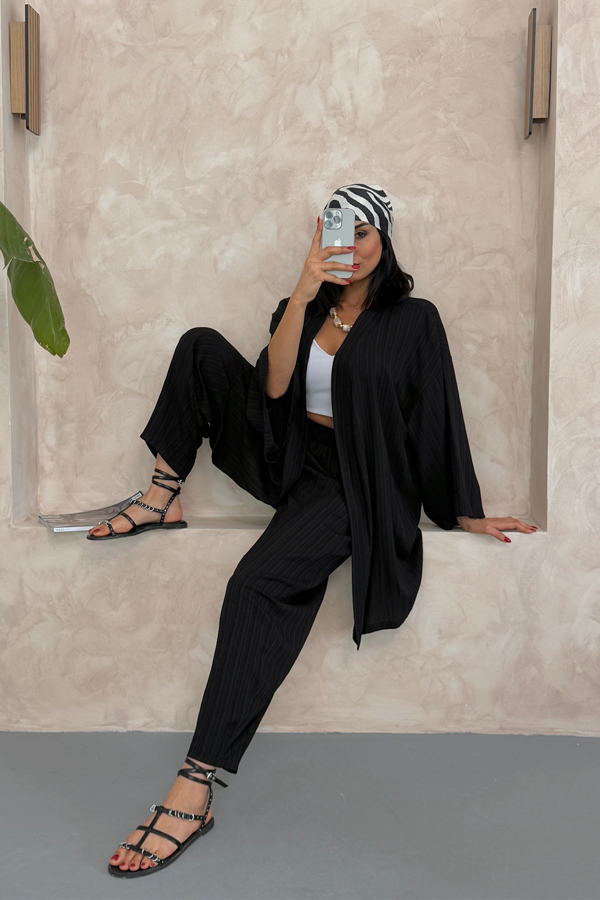 Gofre Kimono Takım