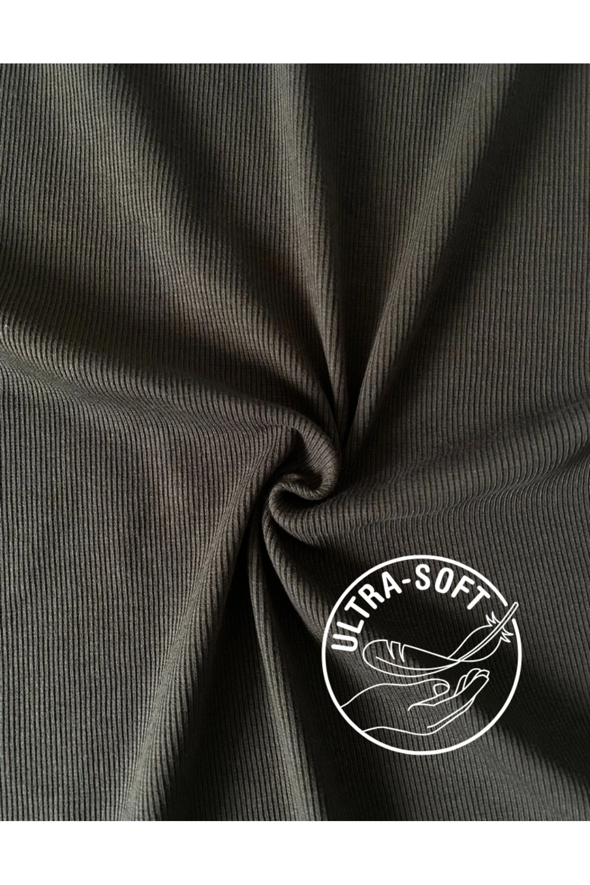 ALYA UNDERWEAR Kaşkorse Kalın Askılı Body Atlet, Fitilli Kumaş, Likralı, Basic Siyah Atlet