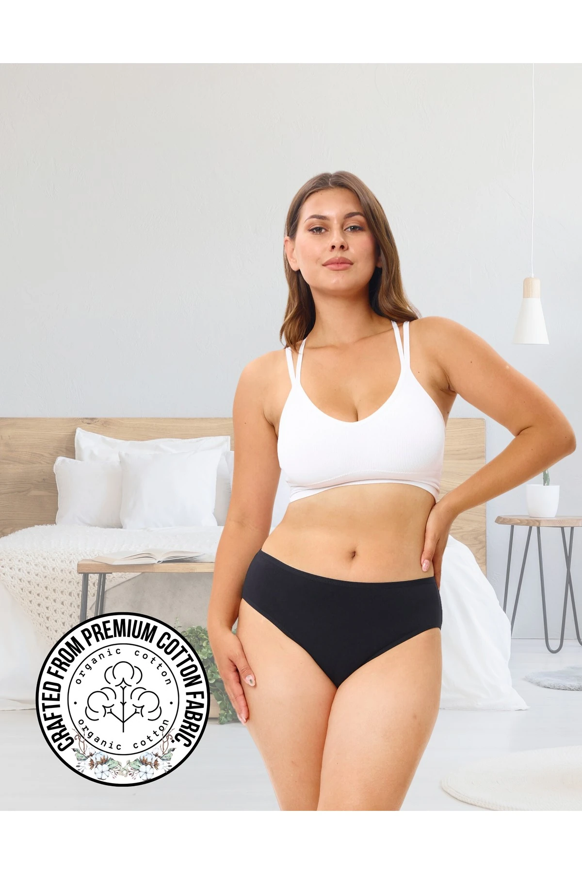 ALYA UNDERWEAR Kadın Külot Basic Slip Renkli Pamuklu Iç Çamaşırı 10'lu Paket ( Multicolor-x32 )