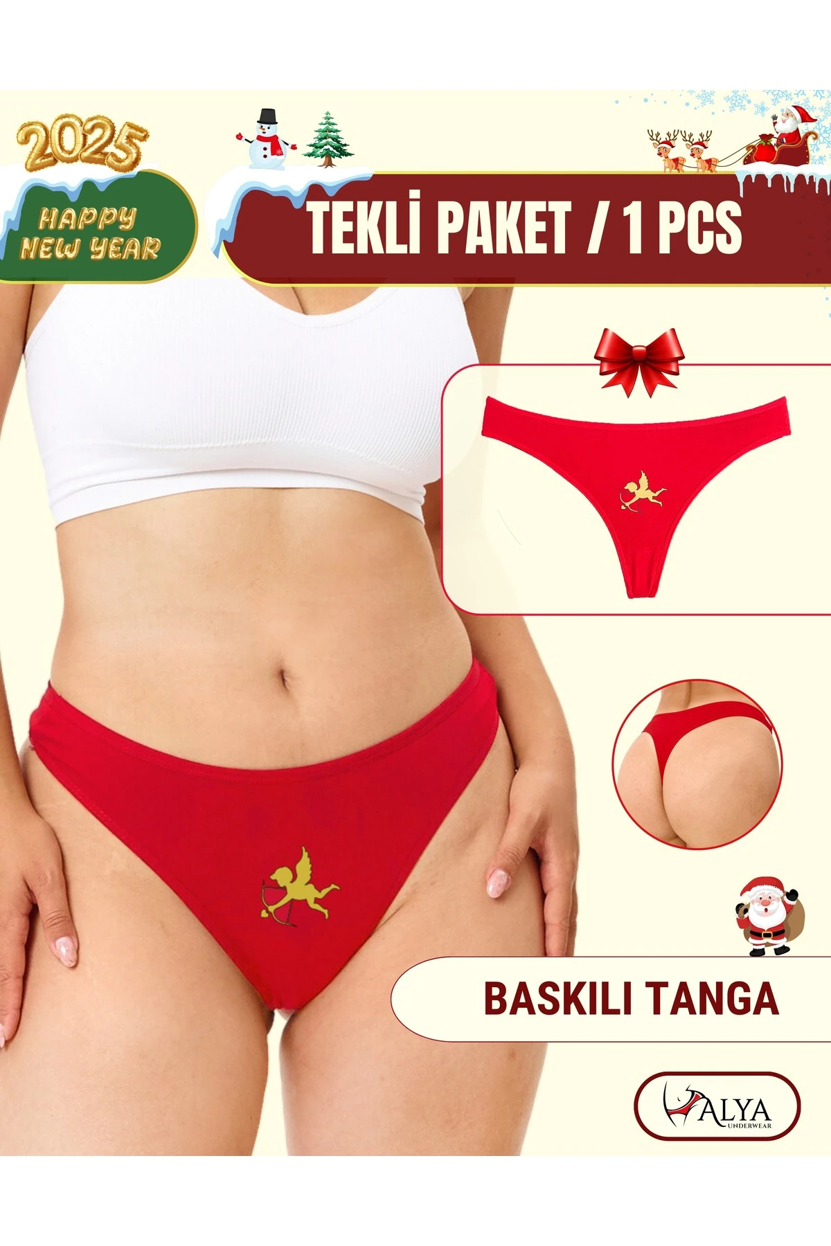 kırmızı (at baskılı)