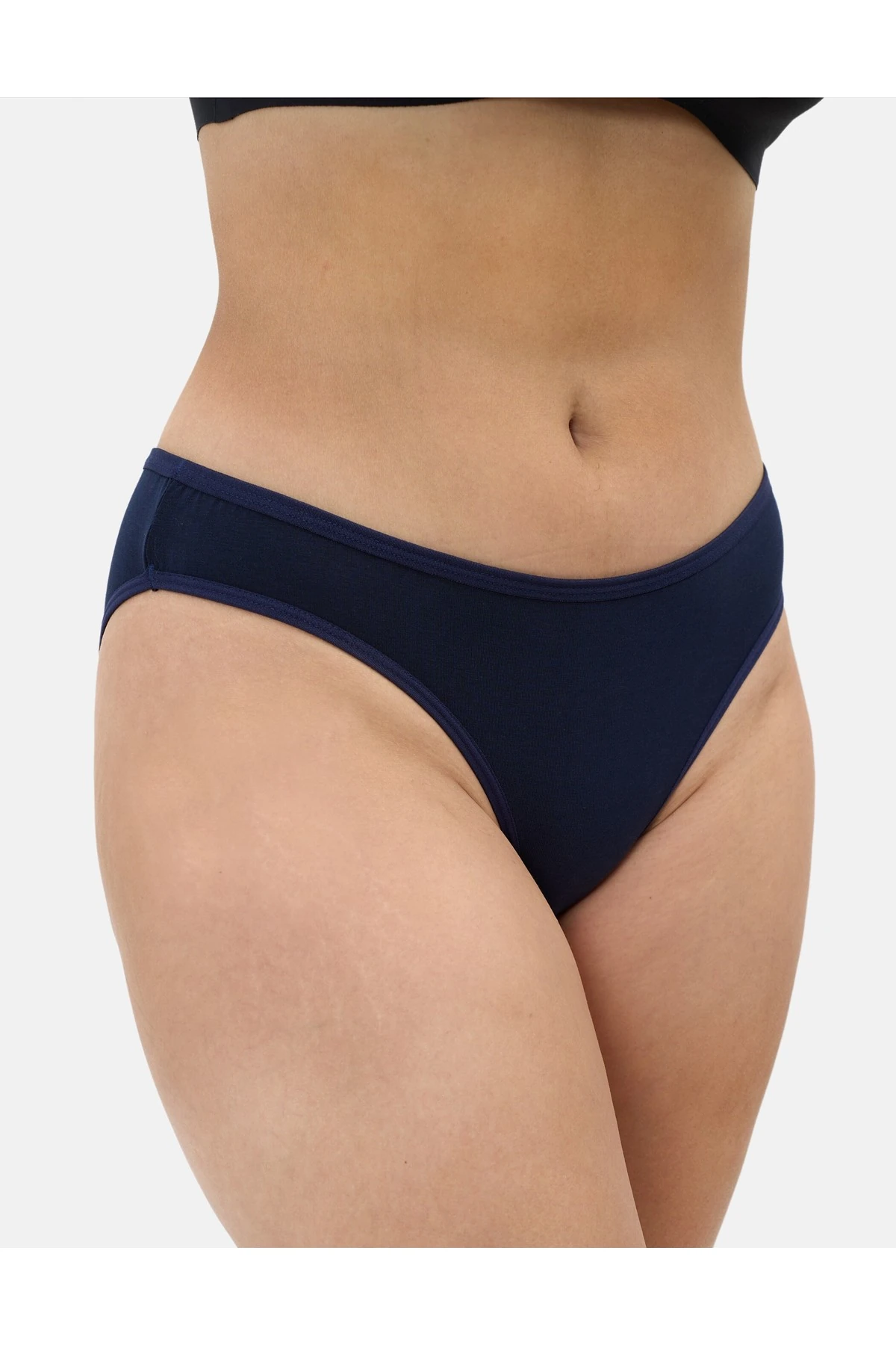 ALYA UNDERWEAR Kadın Bikini Kesim Pamuklu Empirme Baskılı Slip Külot - 3 Adet - (S, M, L, XL, 2XL)