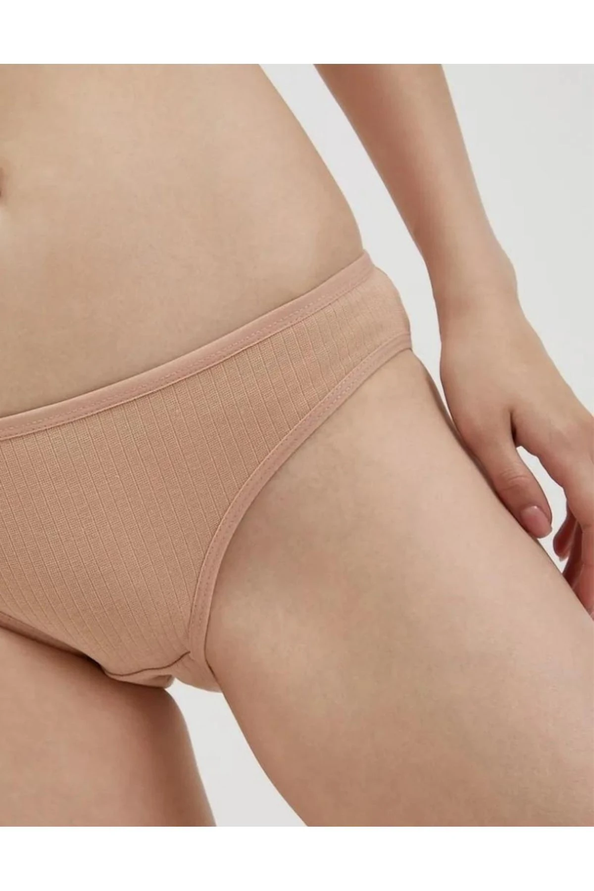 ALYA UNDERWEAR Kedi Baskılı Su Yolu Lastikli Kadın Bikini Külot-7'li Paket