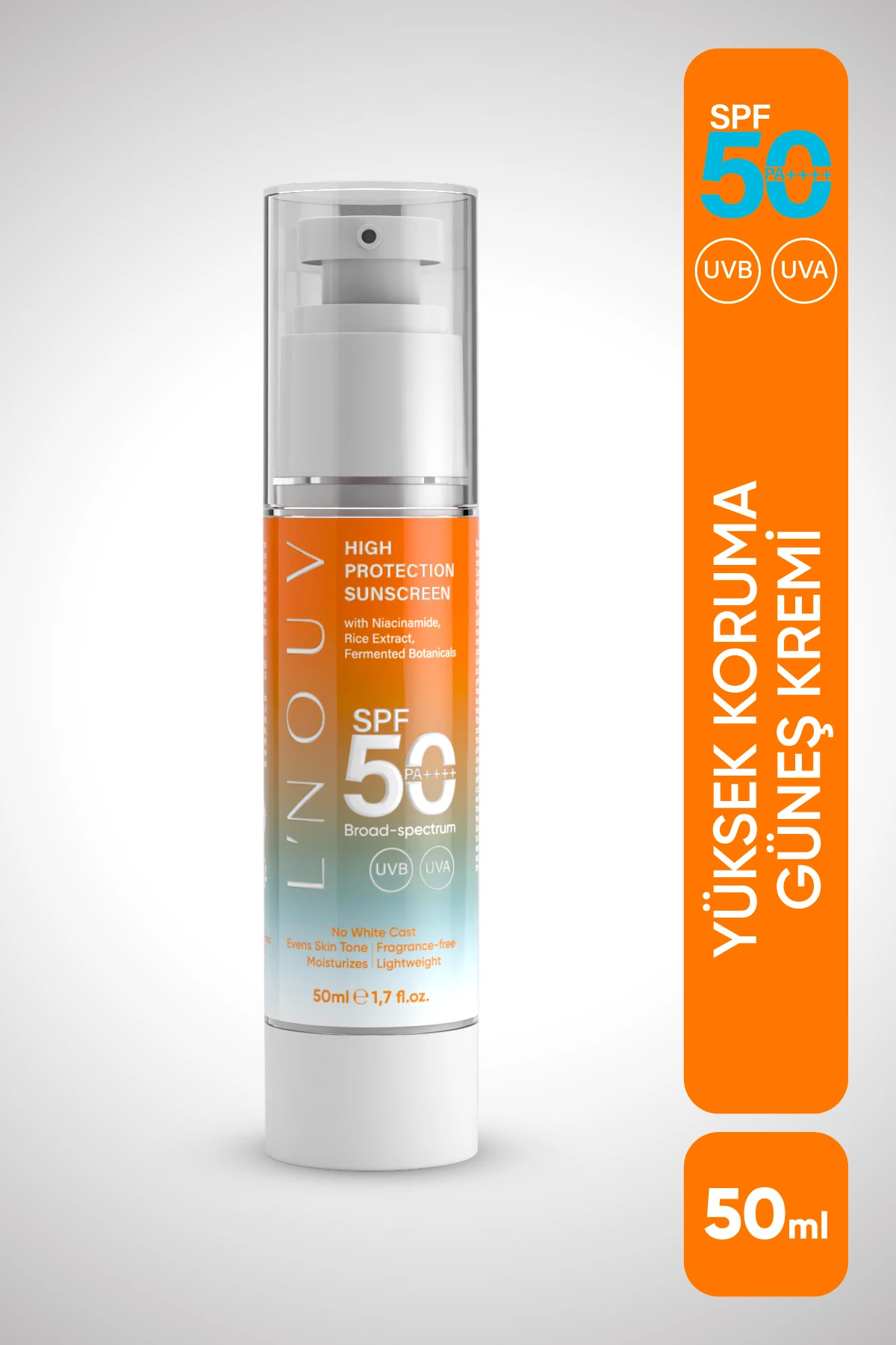 SPF 50+ Güneş Koruyucu Krem
