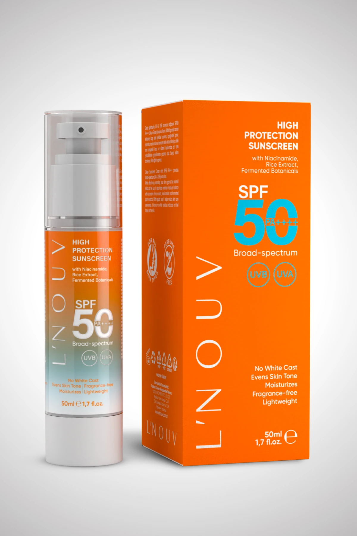 SPF 50+ Güneş Koruyucu Krem