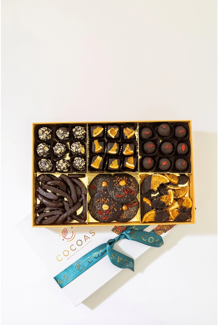 Premium Artisan Bitter Çikolata - 750 g — Altı Bölmeli