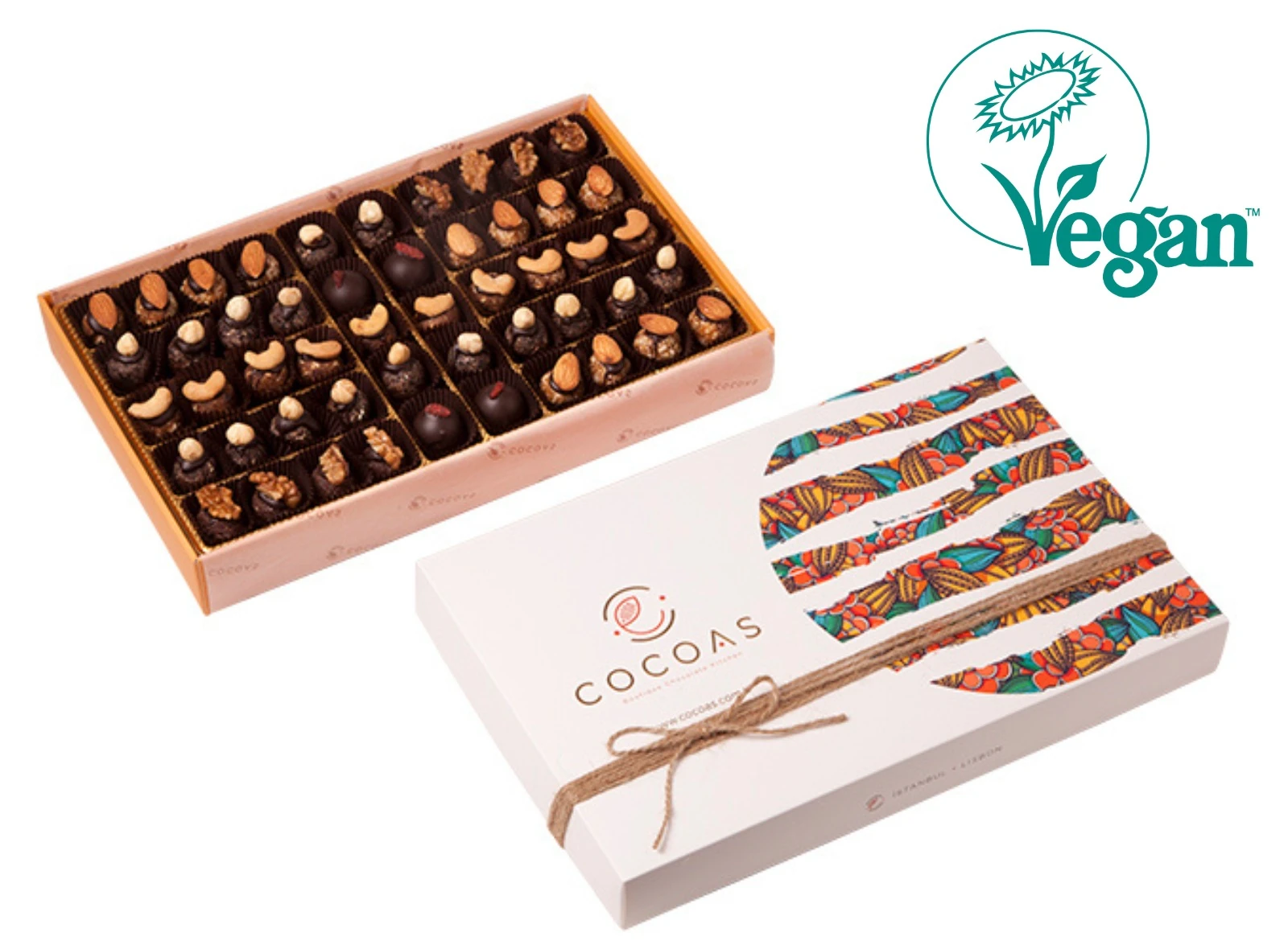 Fit Vegan Truffle Çikolata - 600 g