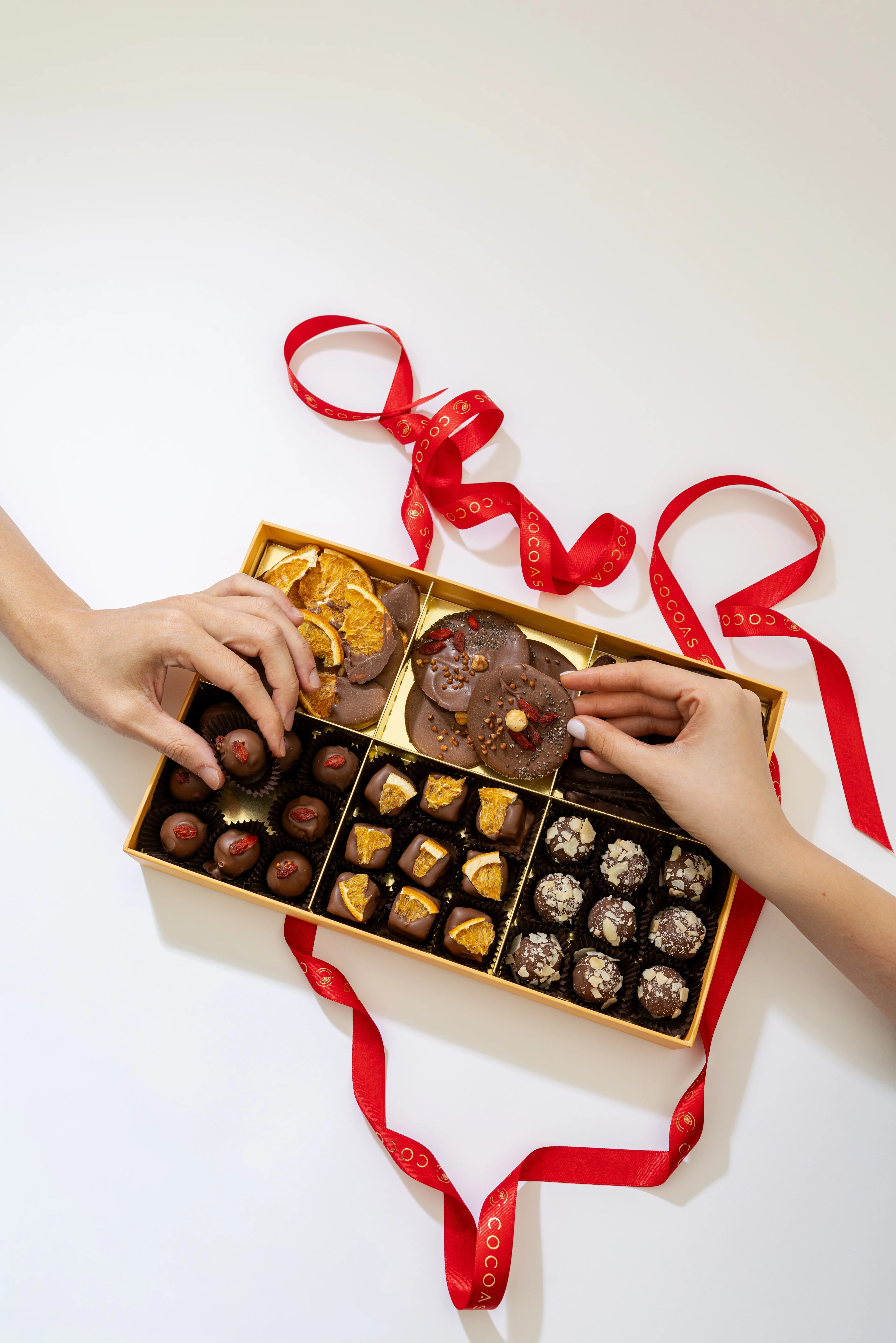 Premium — Sütlü Artisan Çikolata - 750 g - Altı Bölmeli