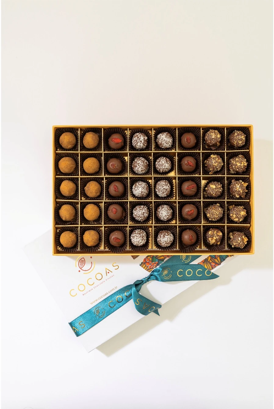 Meyve Püre Dolgulu Sütlü Artisan Çikolata - 560 g