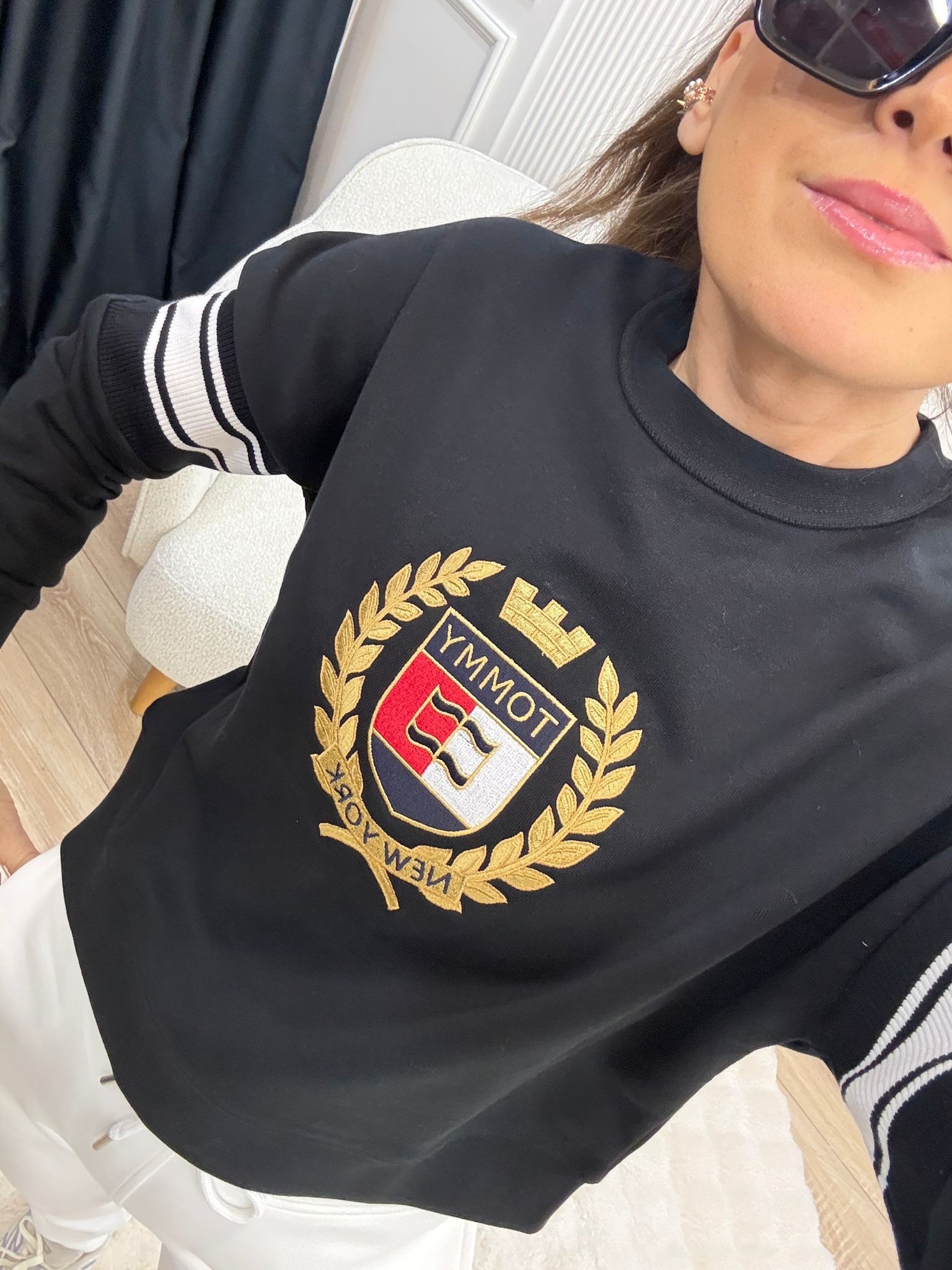2 Renk Swetshirt