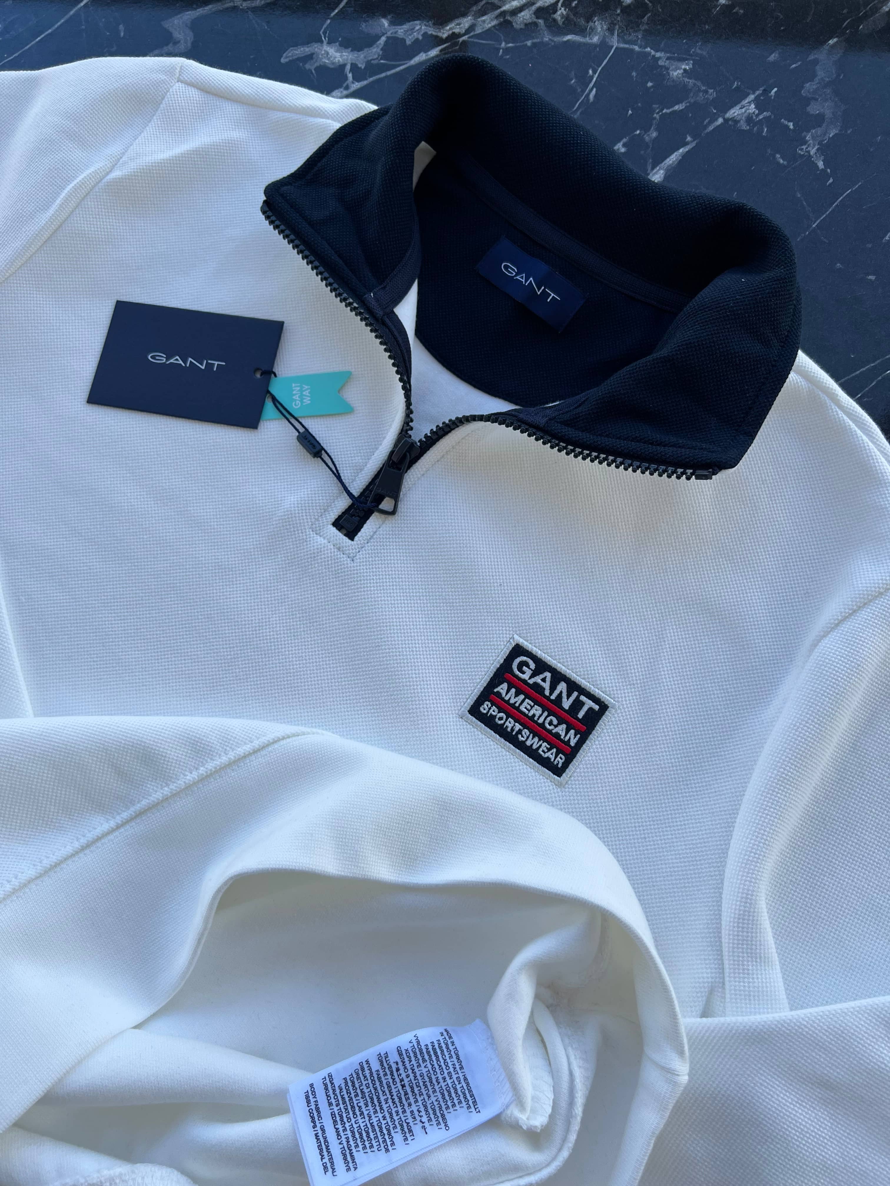 Yarım Fermuar Swetshirt