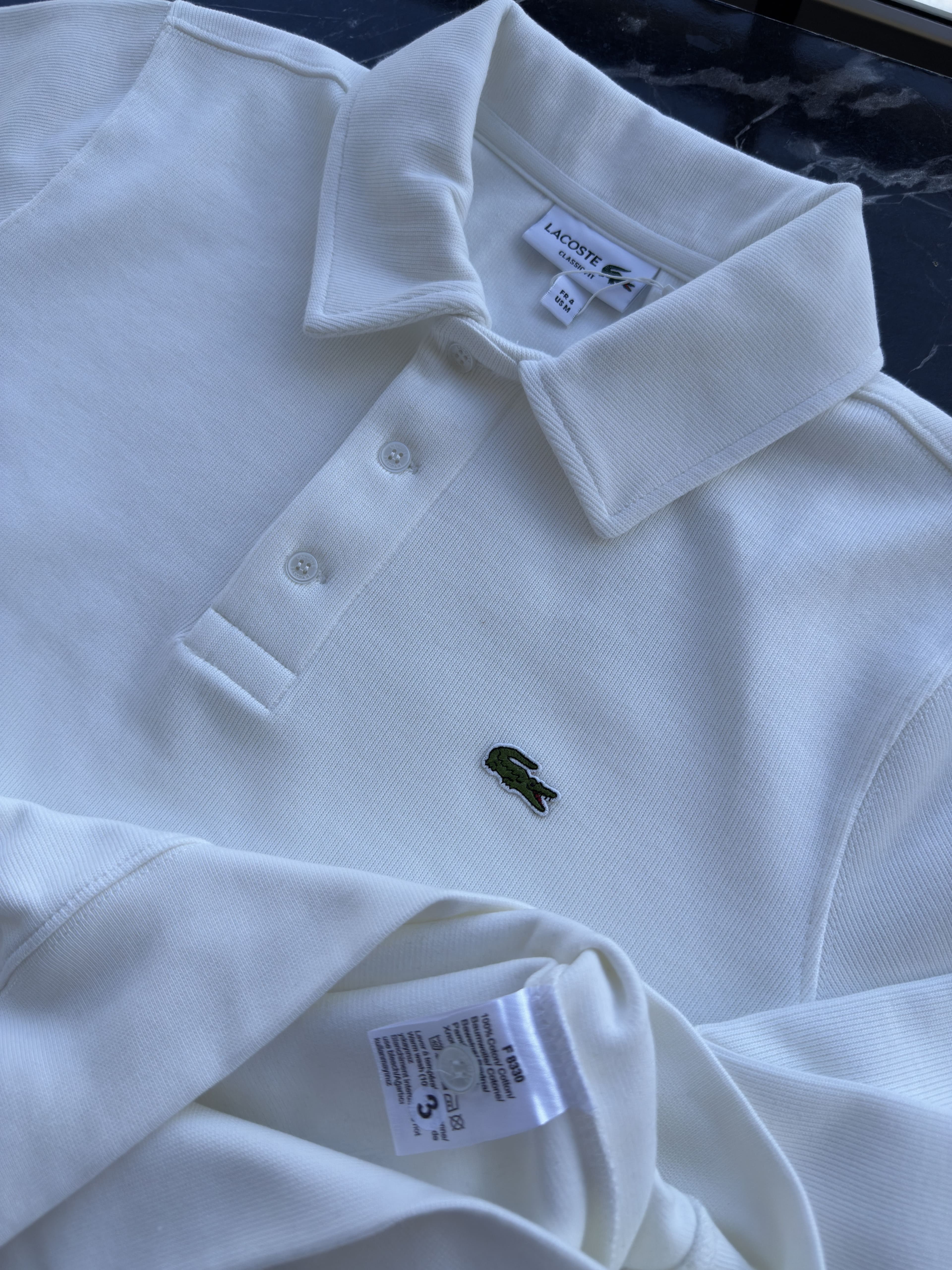 Polo Yaka Selanik Kumaş Swetshirt