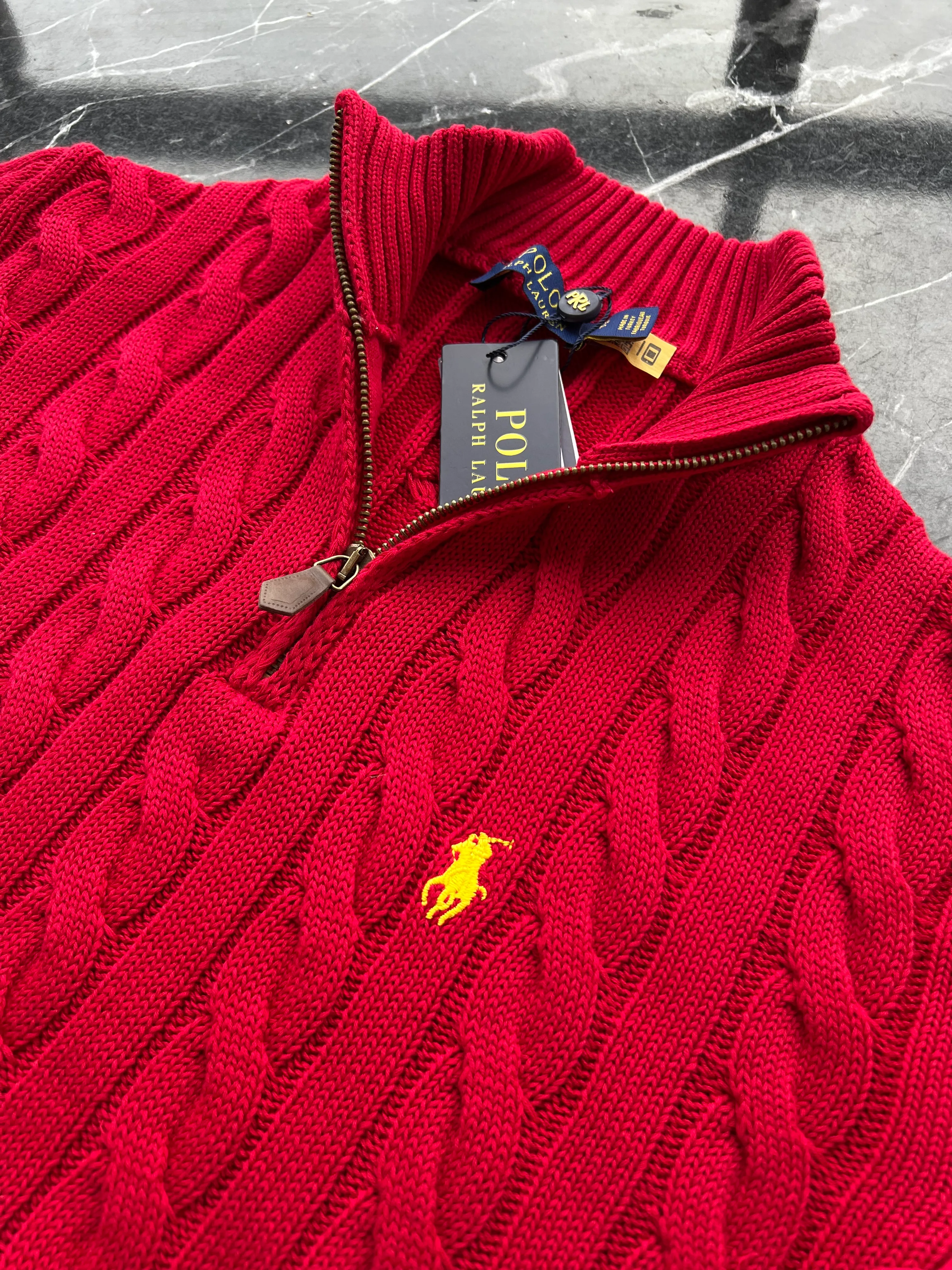 ÖRME YARIM FERMUAR KAZAK