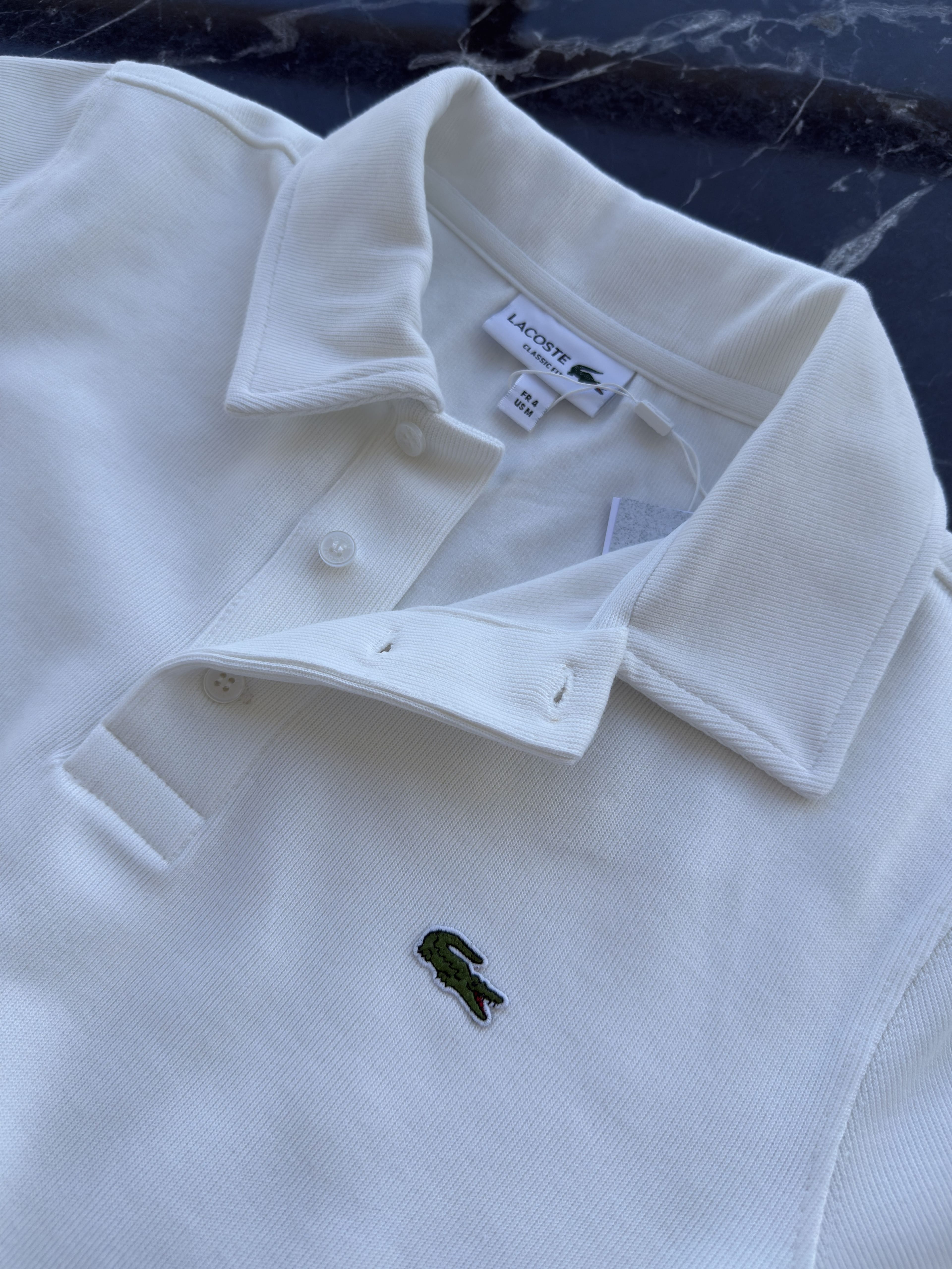 Polo Yaka Selanik Kumaş Swetshirt