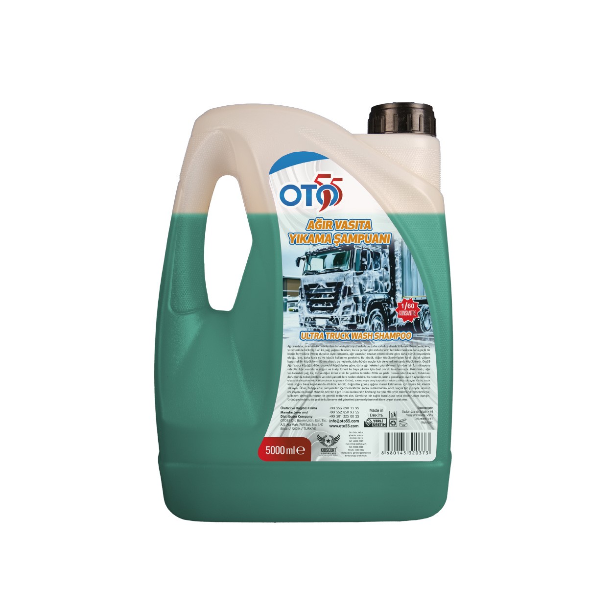 Ağır Vasıta Şampuanı | UD580 | 5 KG