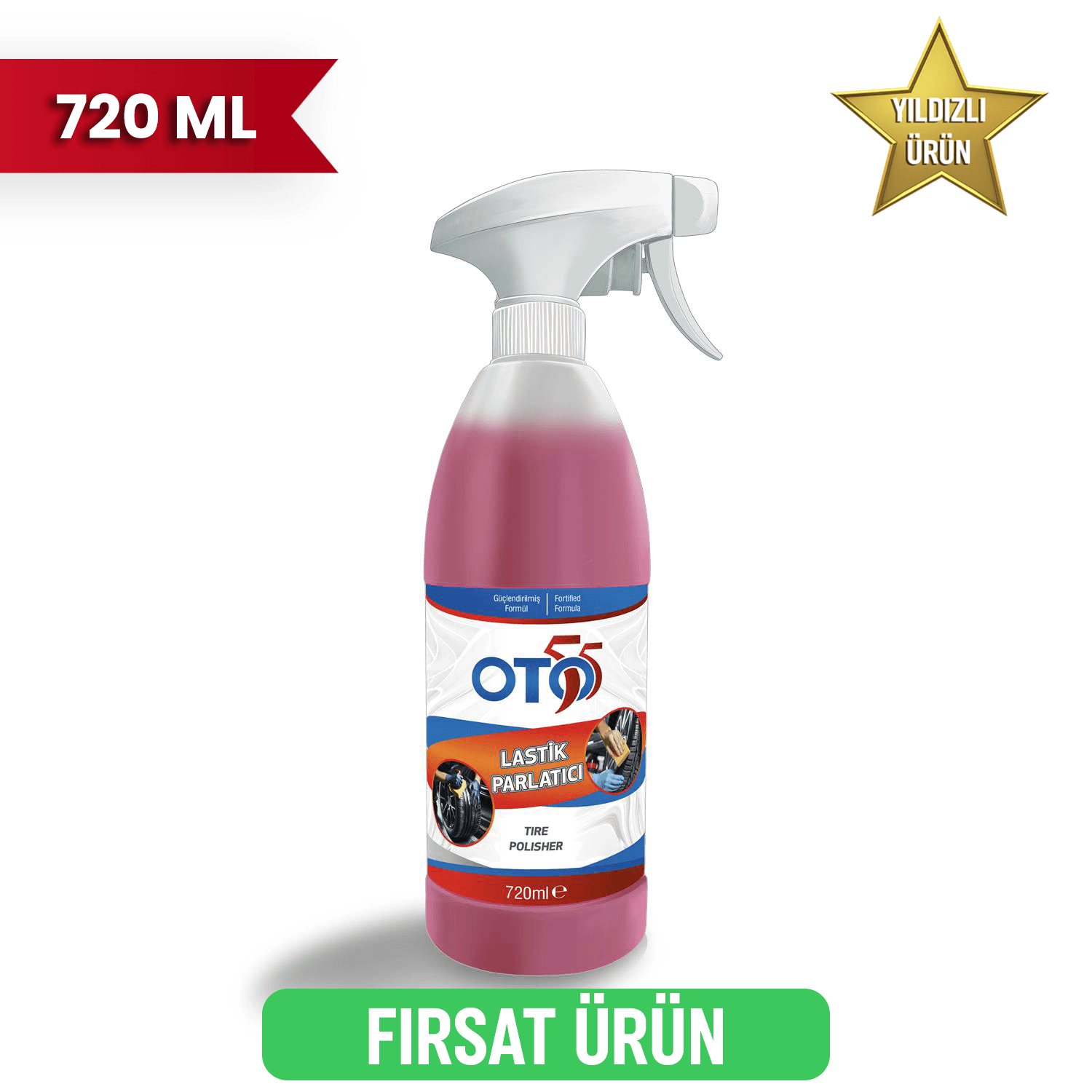 Lastik Parlatıcı 720 ML