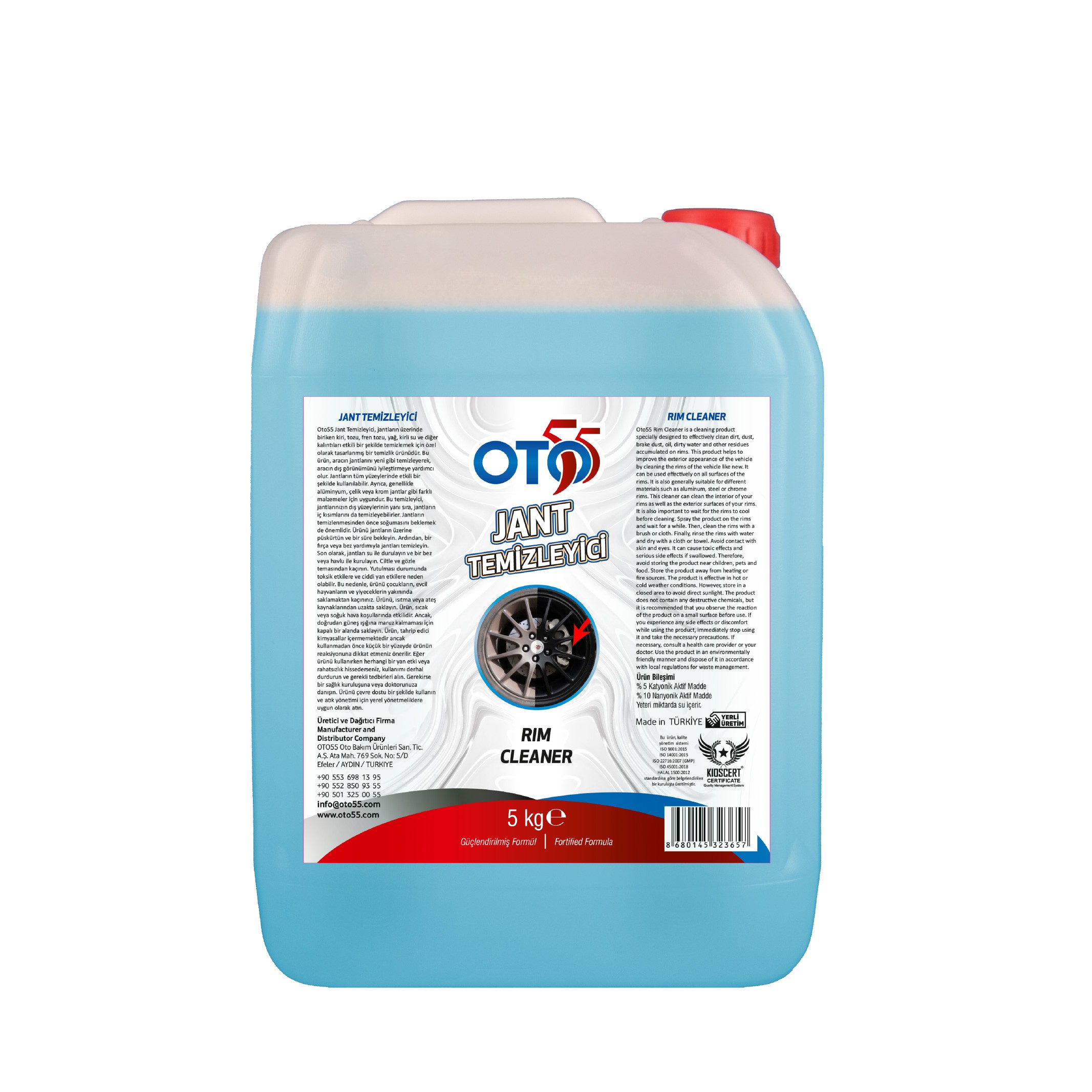Jant Temizleyici (1/5 Konsantre) - 5 KG