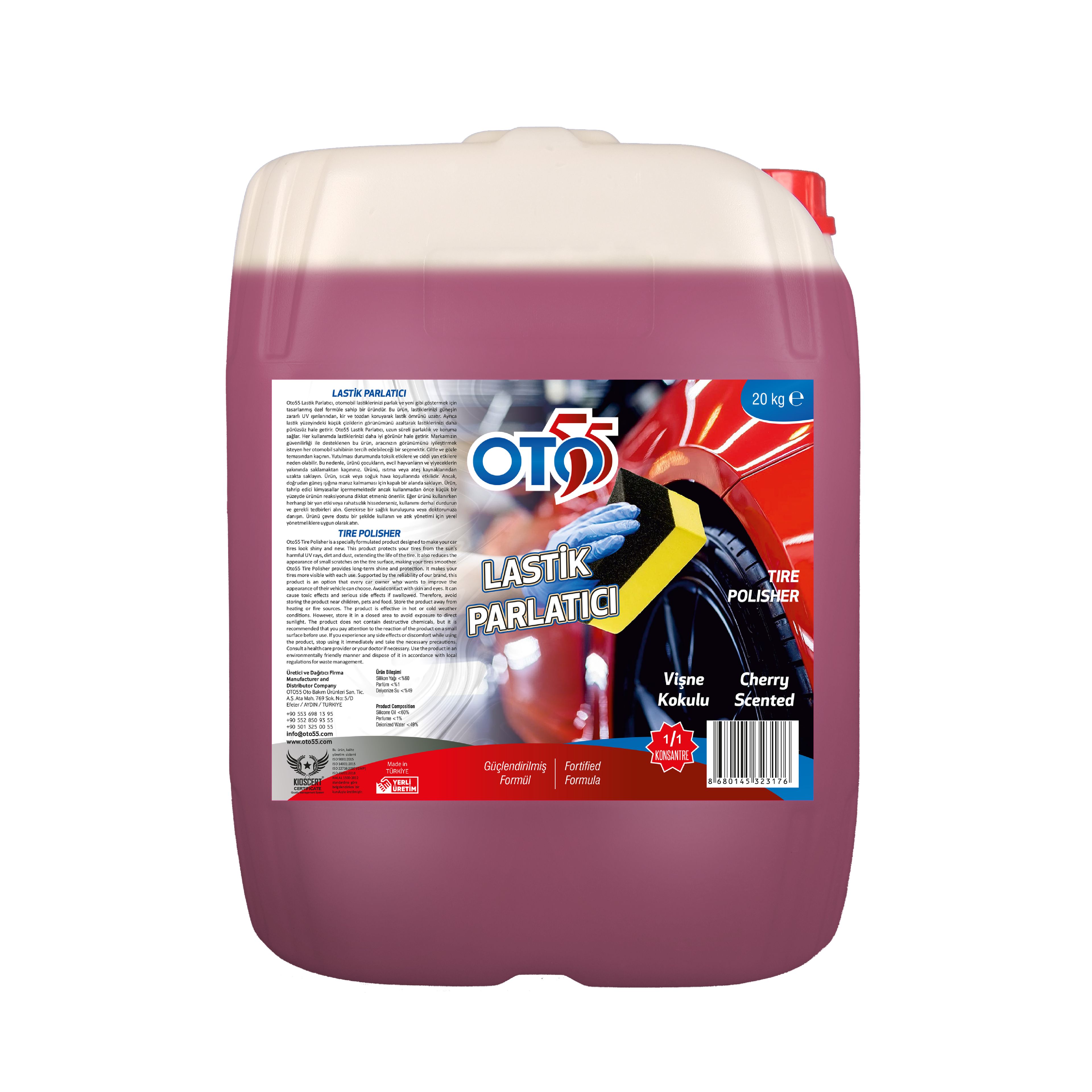 Lastik Parlatıcı (1/1 Konsantre) - 20 KG