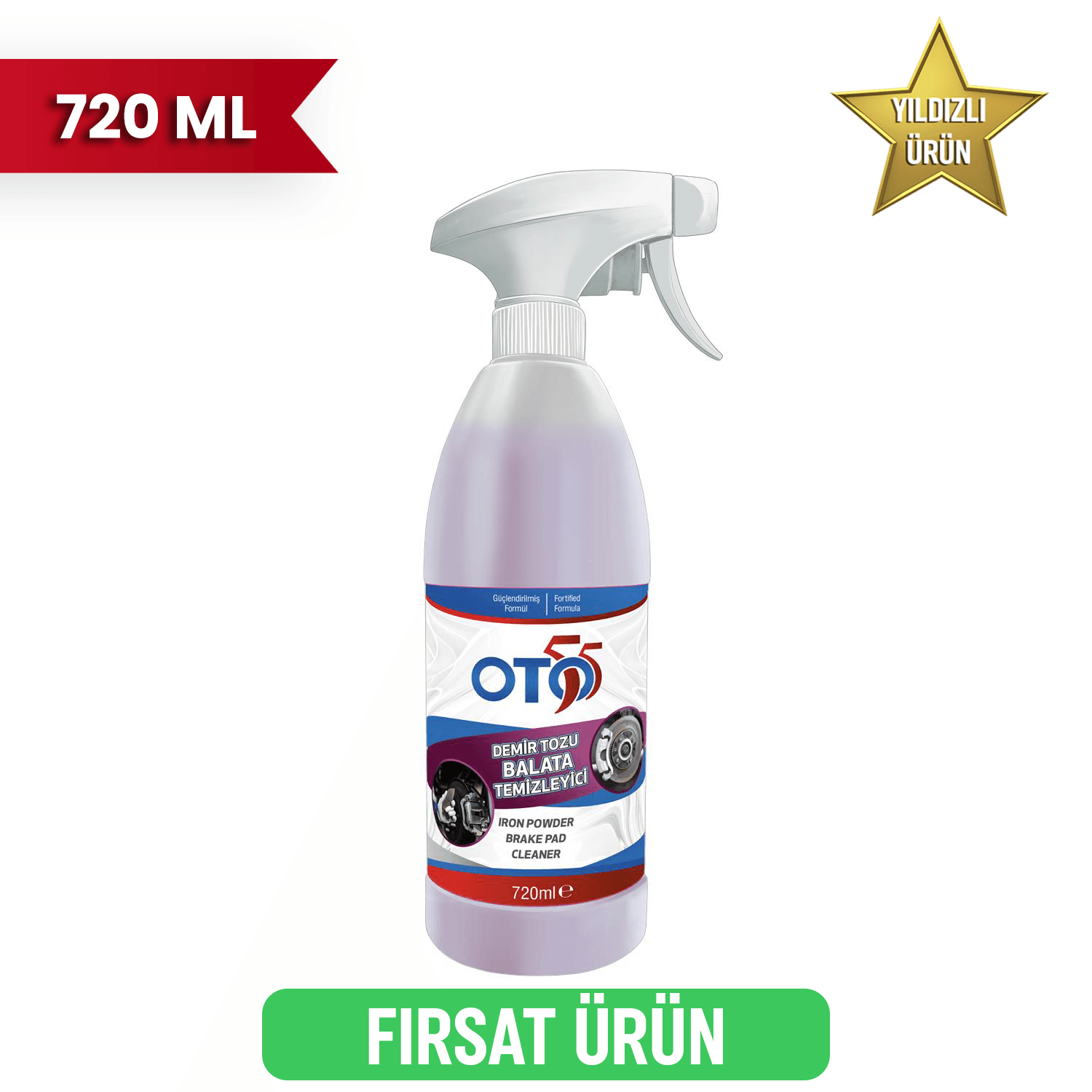 Demir Tozu & Balata Temizleyici 720 ML
