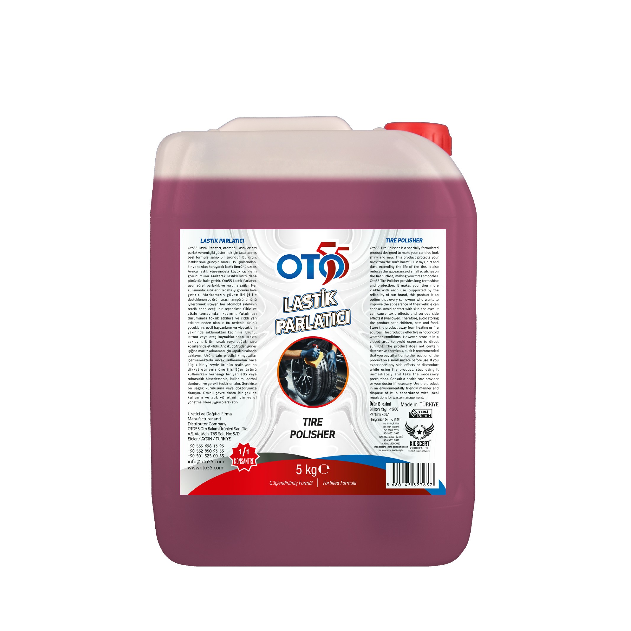 Lastik Parlatıcı (1/1 Konsantre) - 5 KG