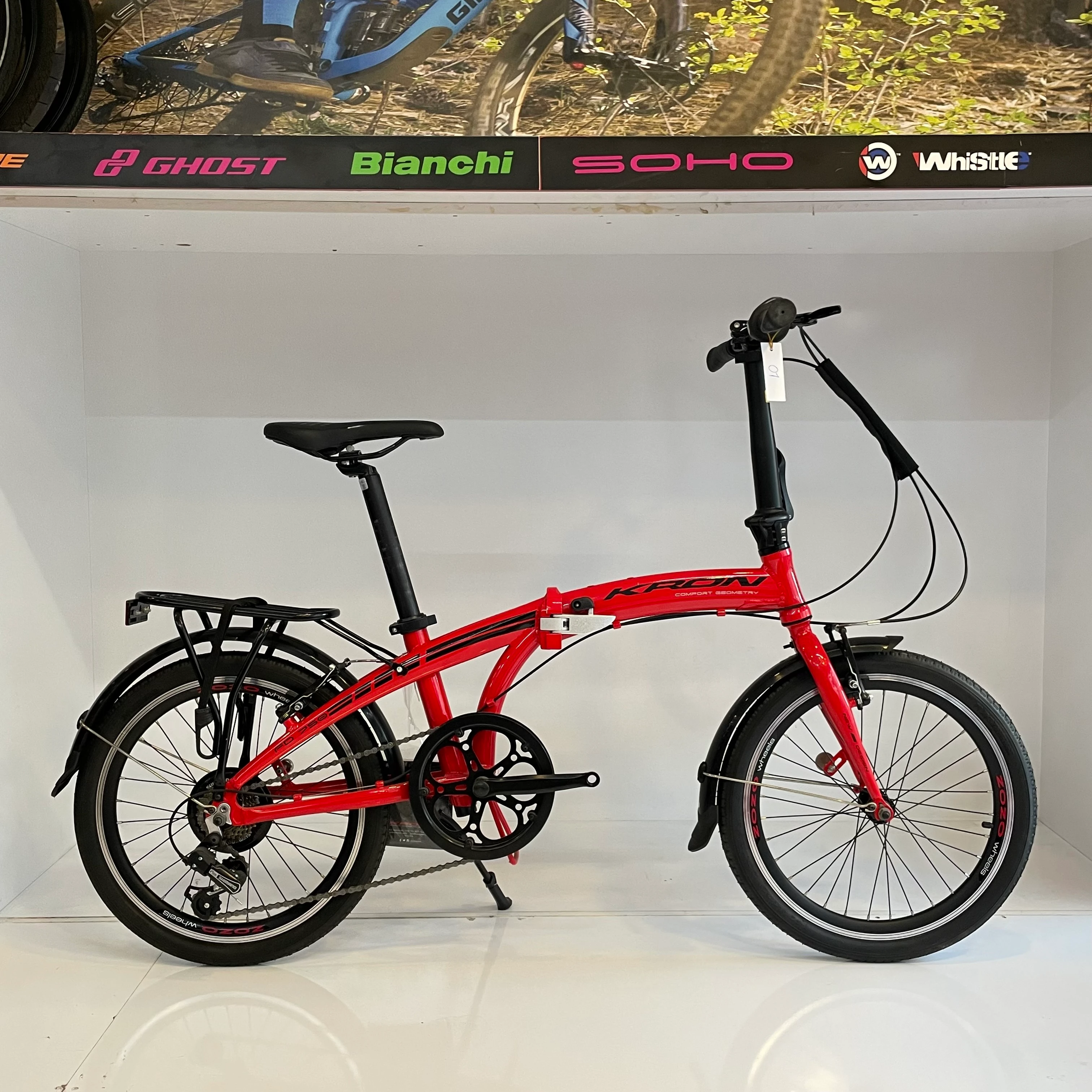 KRON FD 750 KATLANIR BİSİKLET V-FREN 7 VİTES (01)