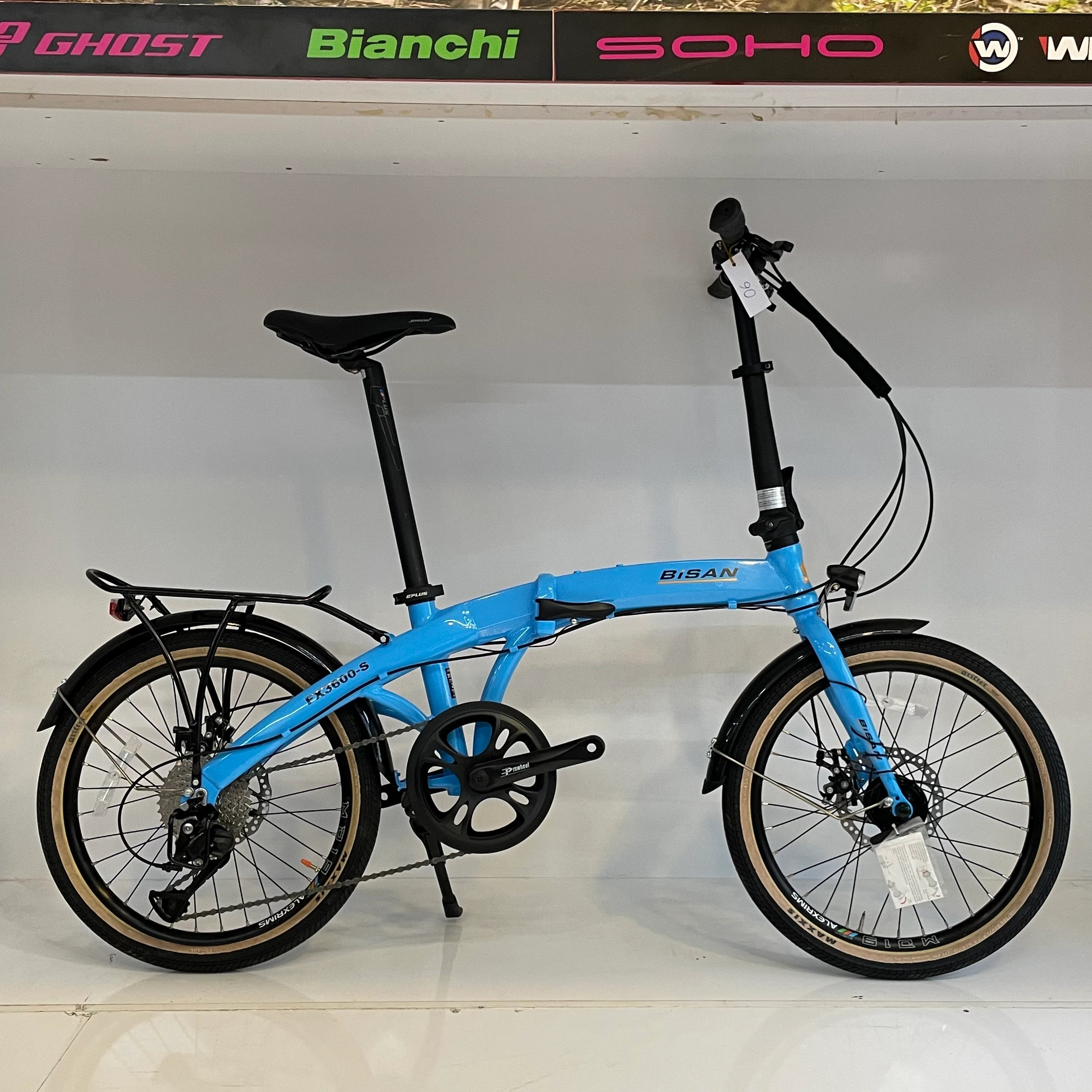 BİSAN FX 3600-S KATLANIR BİSİKLET M.DİSK 9 VİTES (06)