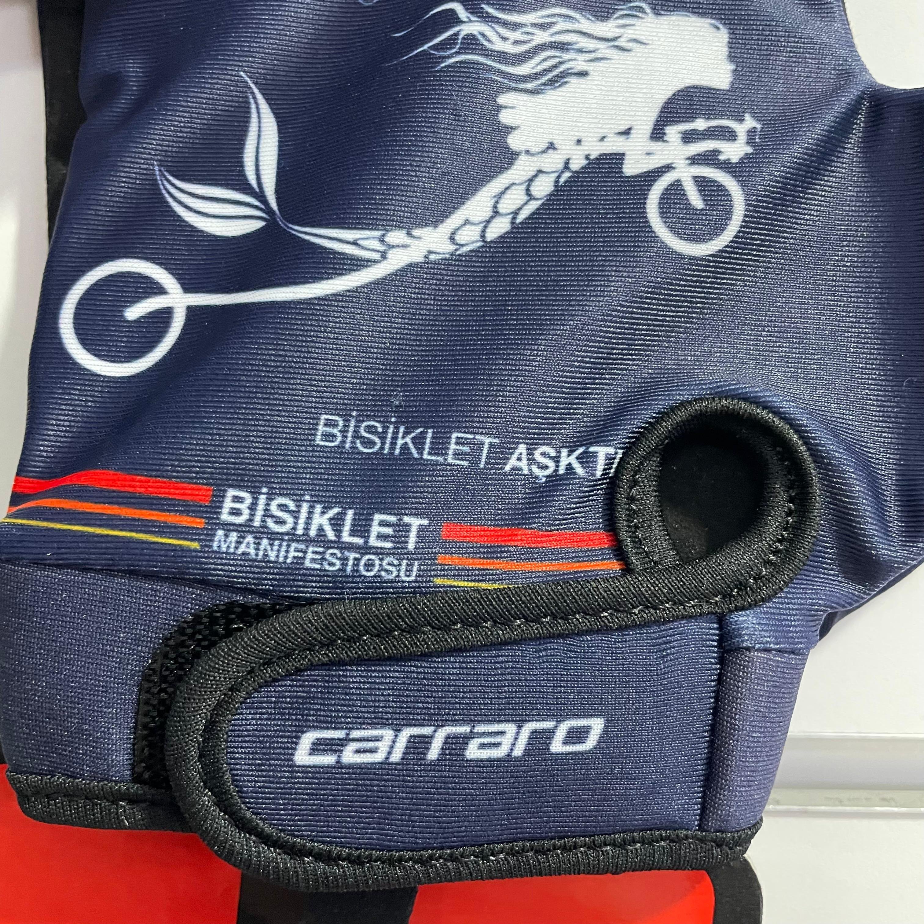 Carraro Medium Kısa Parmak Eldiven Lacivert