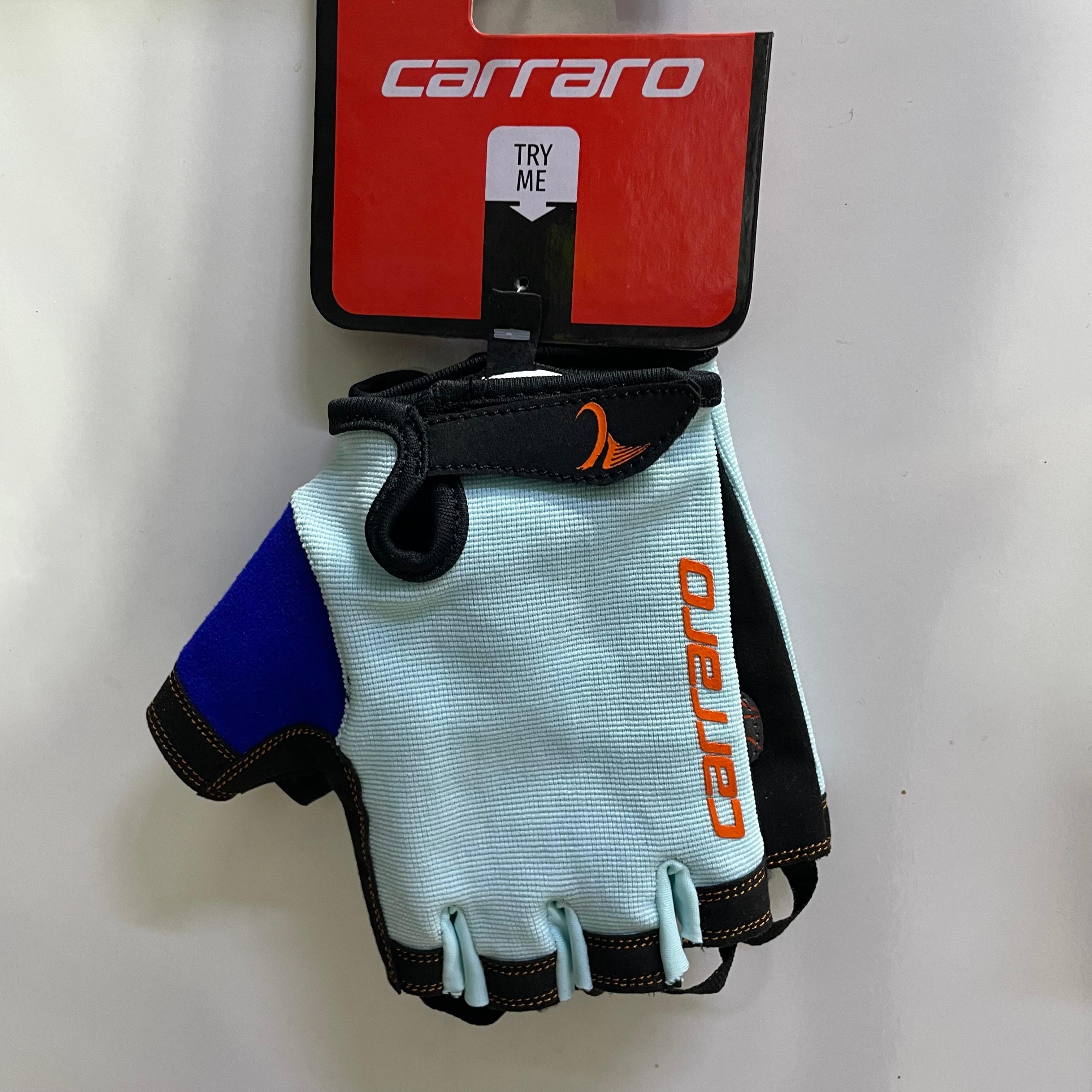 Carraro Large Kısa Parmak Eldiven Turkuaz CRO-004 E