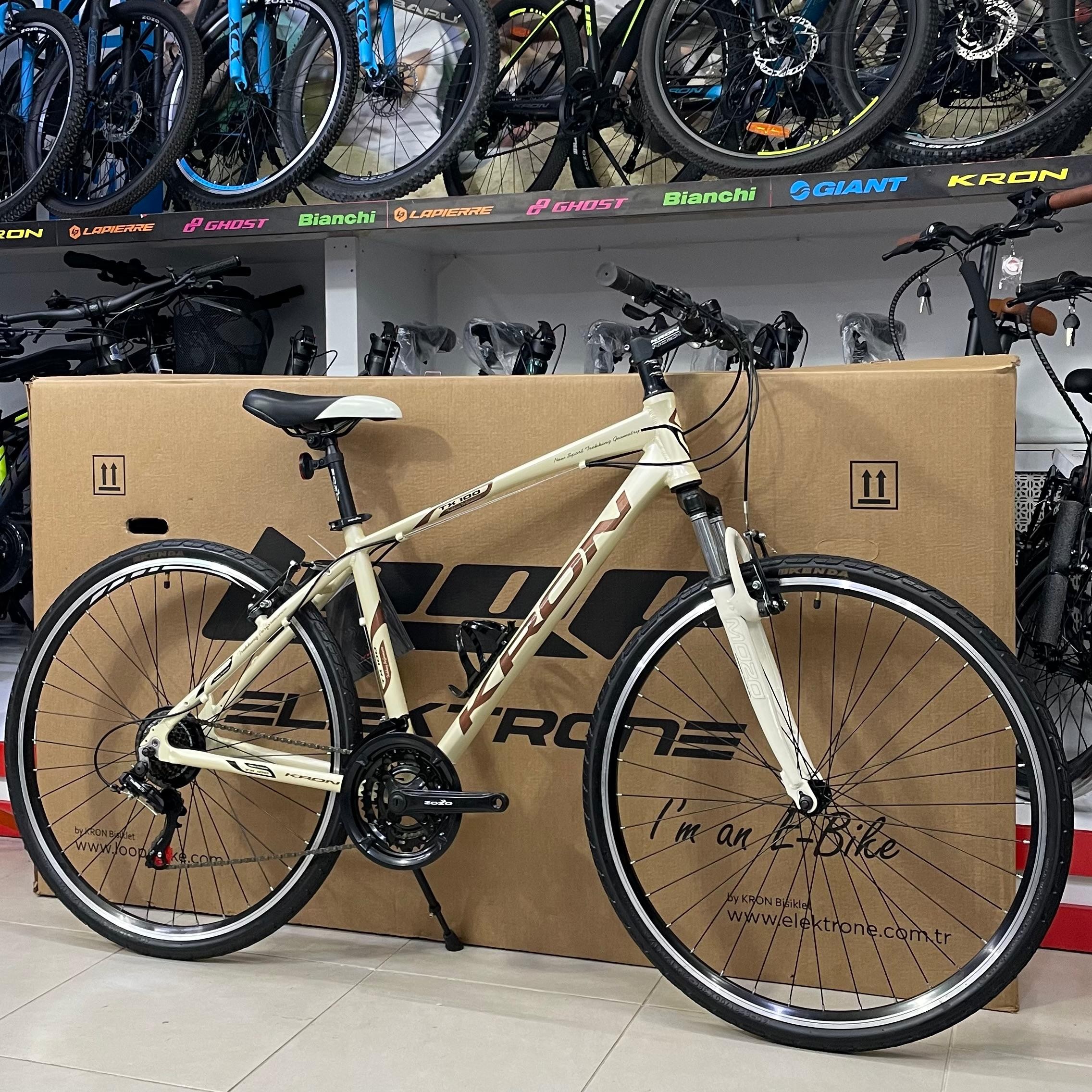 Kron TX 100 V-Fren 28 Jant Beden 46cm 18 Kadro 21 Vites