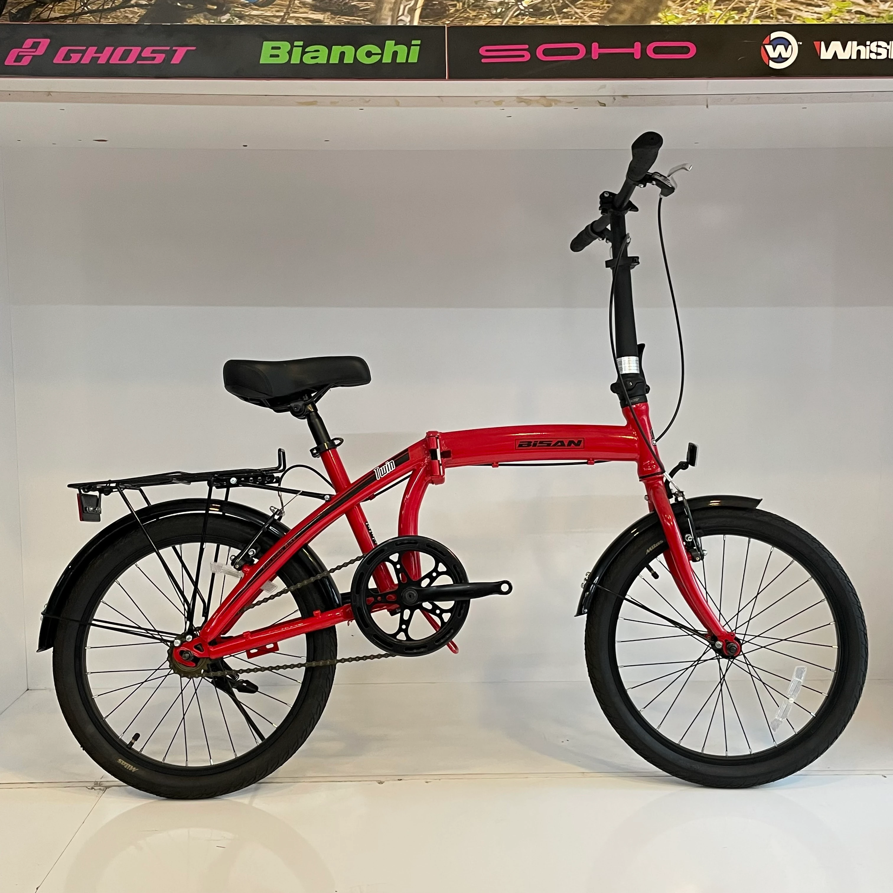 BİSAN TWİN KATLANIR BİSİKLET V-FREN 1X1 VİTES (04)