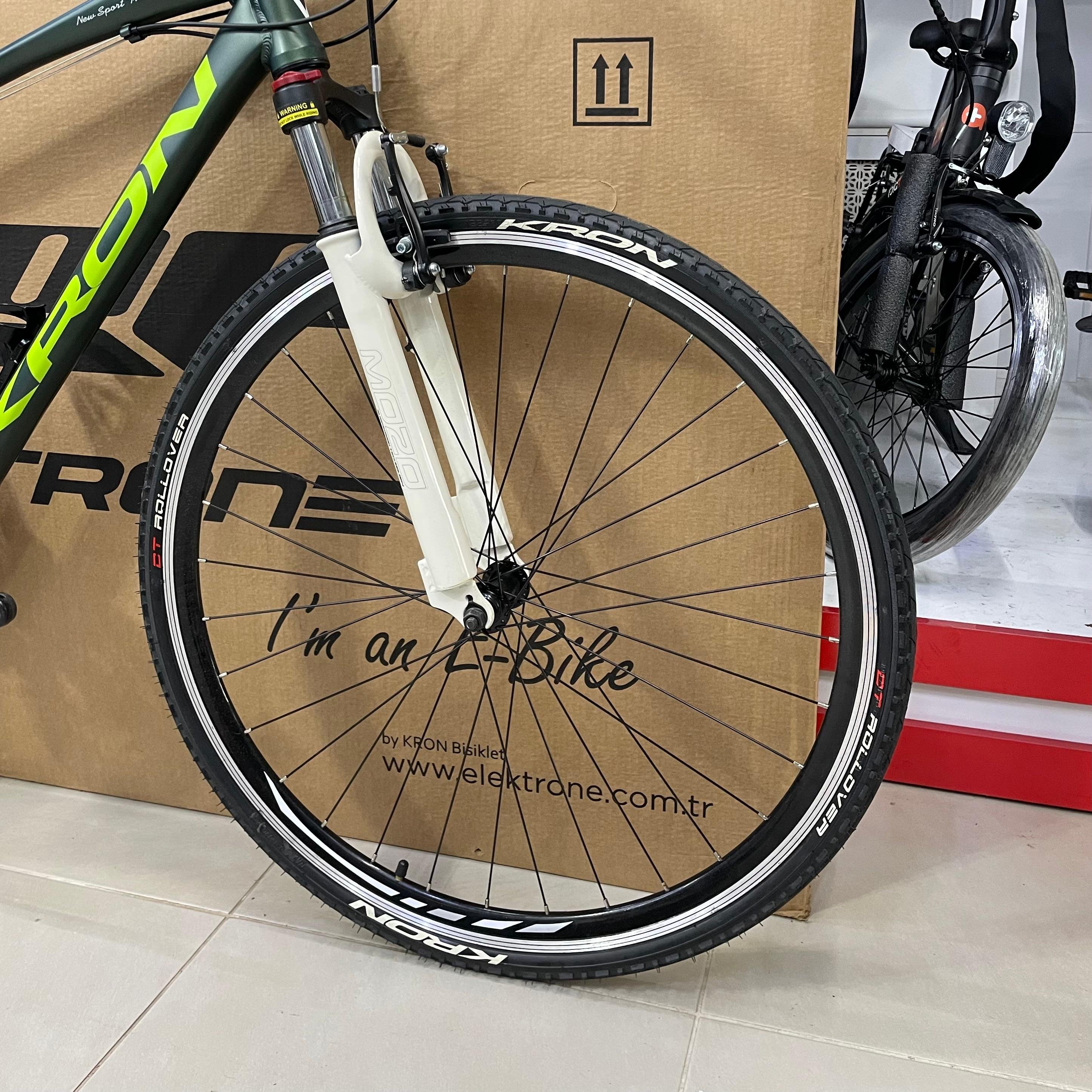 Kron TX 100 V-Fren 28 Jant Beden 46cm 18 Kadro 21 Vites