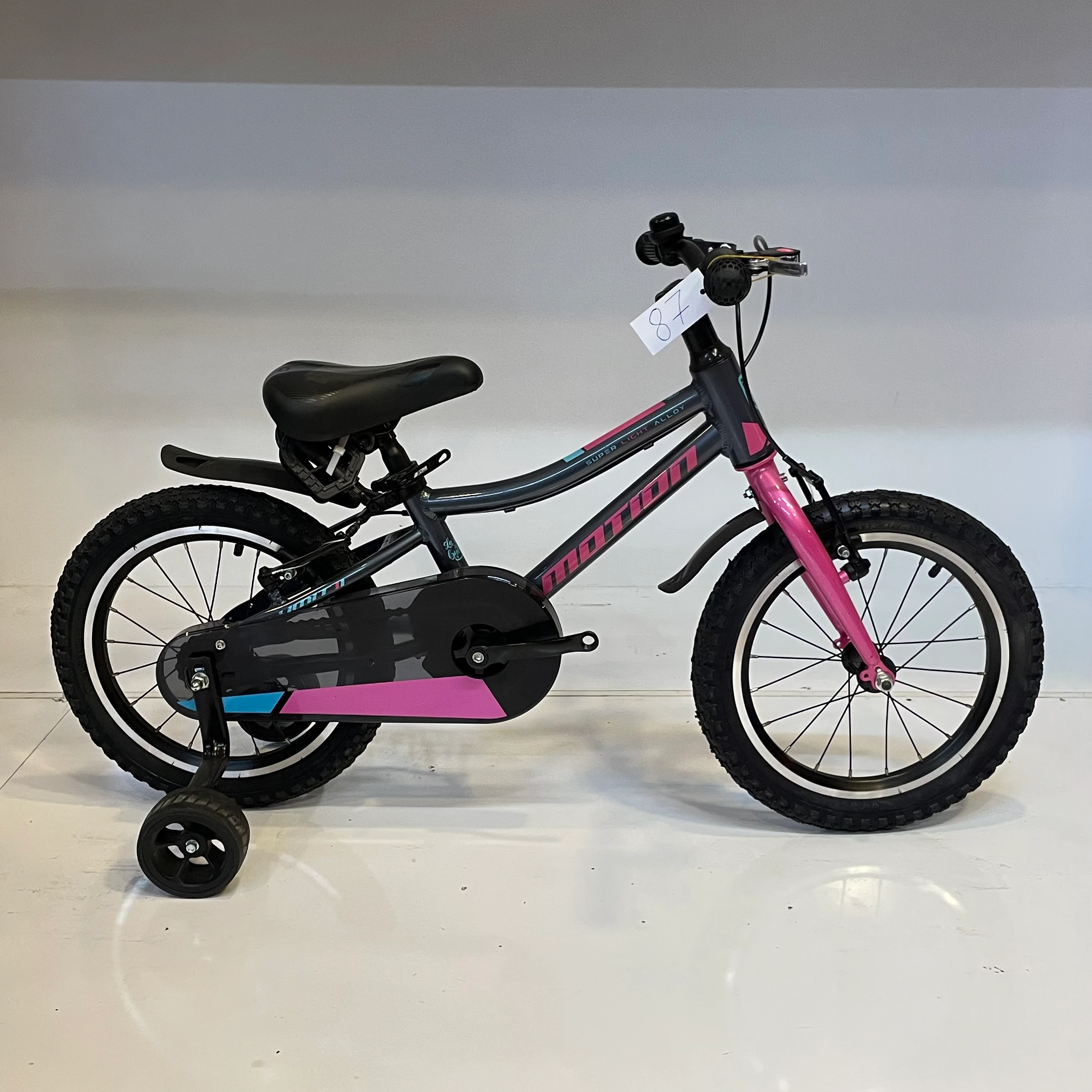 Ümit Motion Antrasit Pembe 16 Jant Alüminyum Kız Çocuk Bisikleti (87)