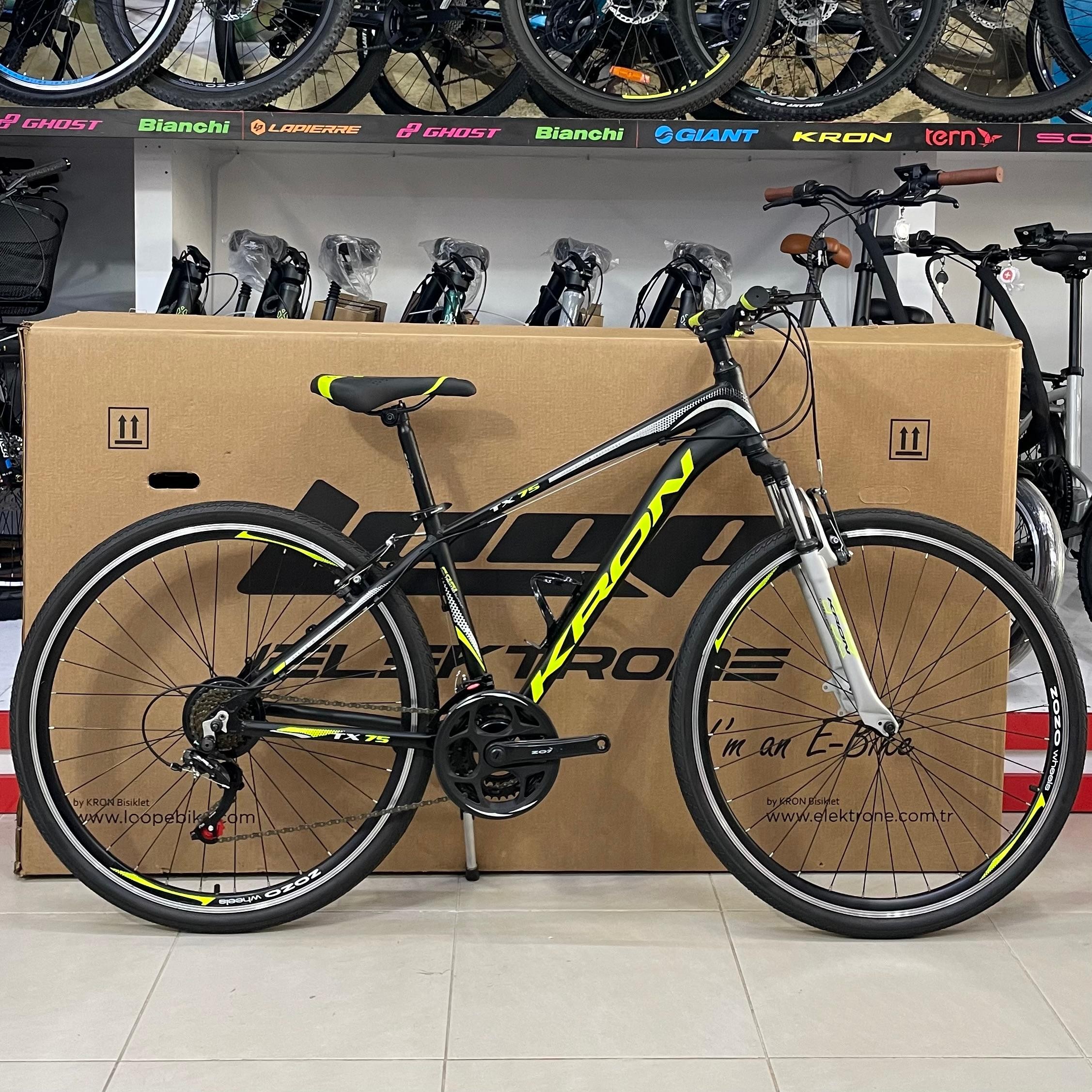 Kron TX 75 V-Fren 28 Jant Beden 46cm 18 Kadro 21 Vites