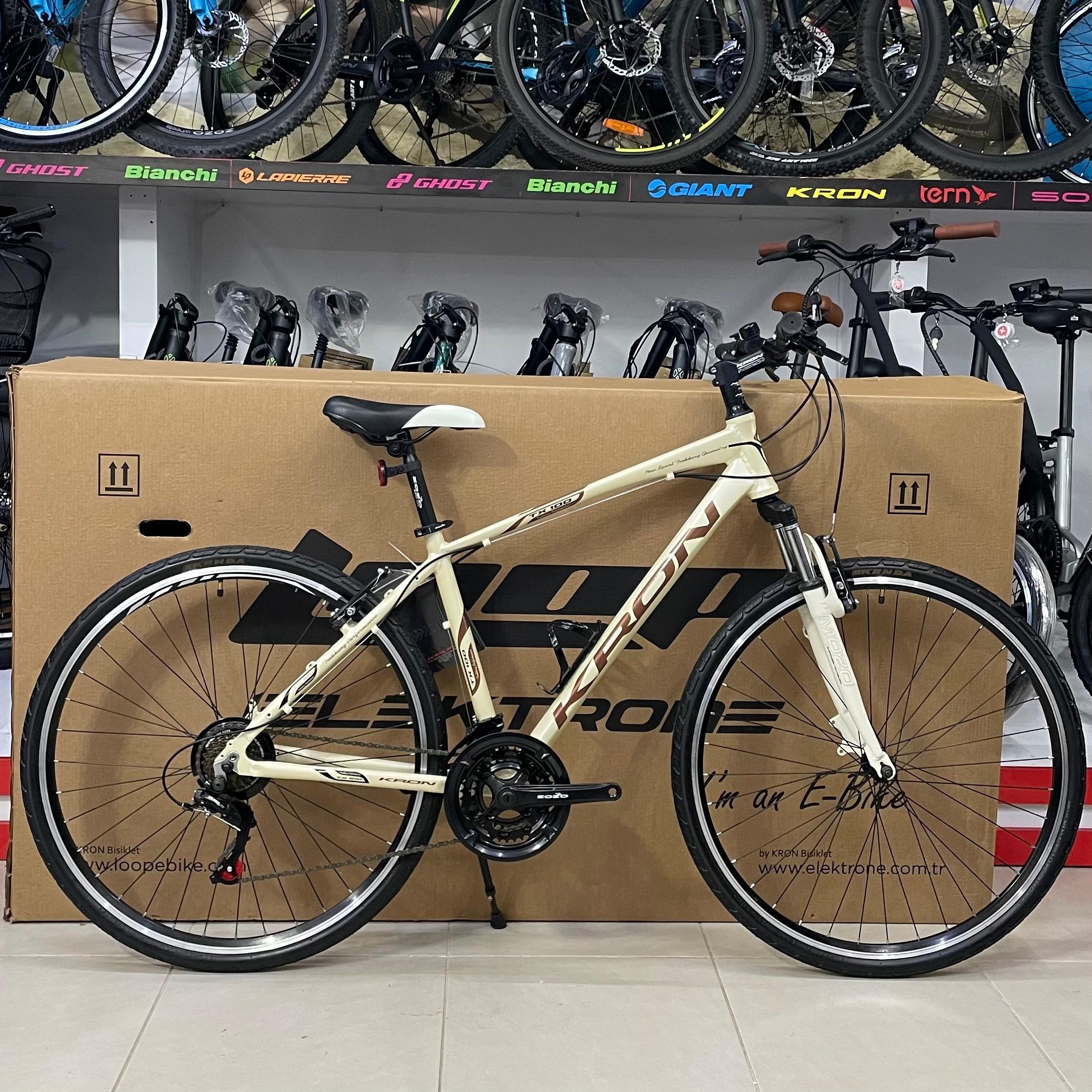 Kron TX 100 V-Fren 28 Jant Beden 46cm 18 Kadro 21 Vites