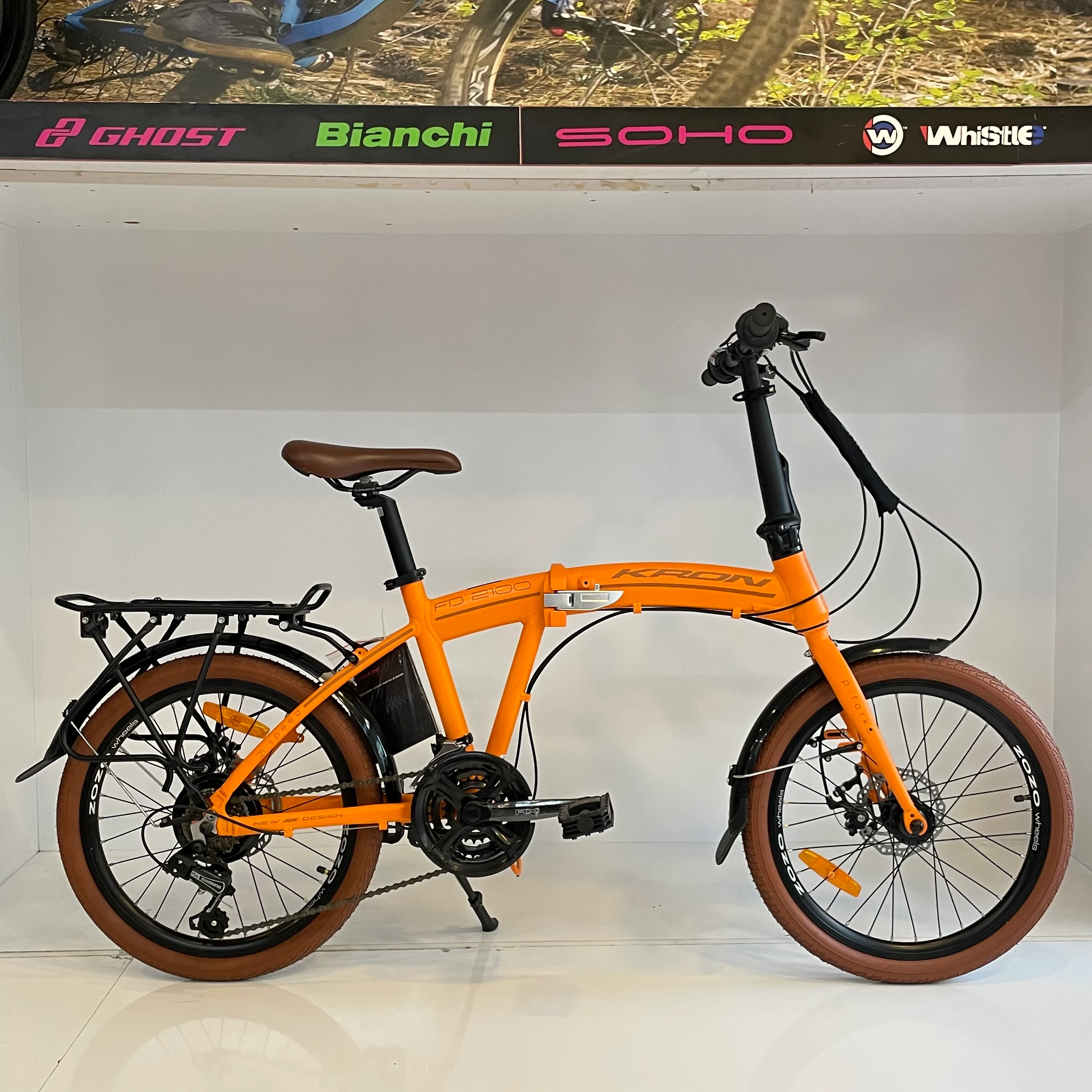 KRON FD 2100 KATLANIR BİSİKLET M.DİSK 21 VİTES (02)