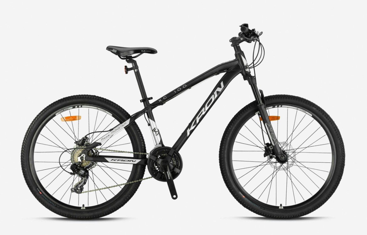 KRON XC 100 27,5 JANT SİYAH GRİ 21 VİTES