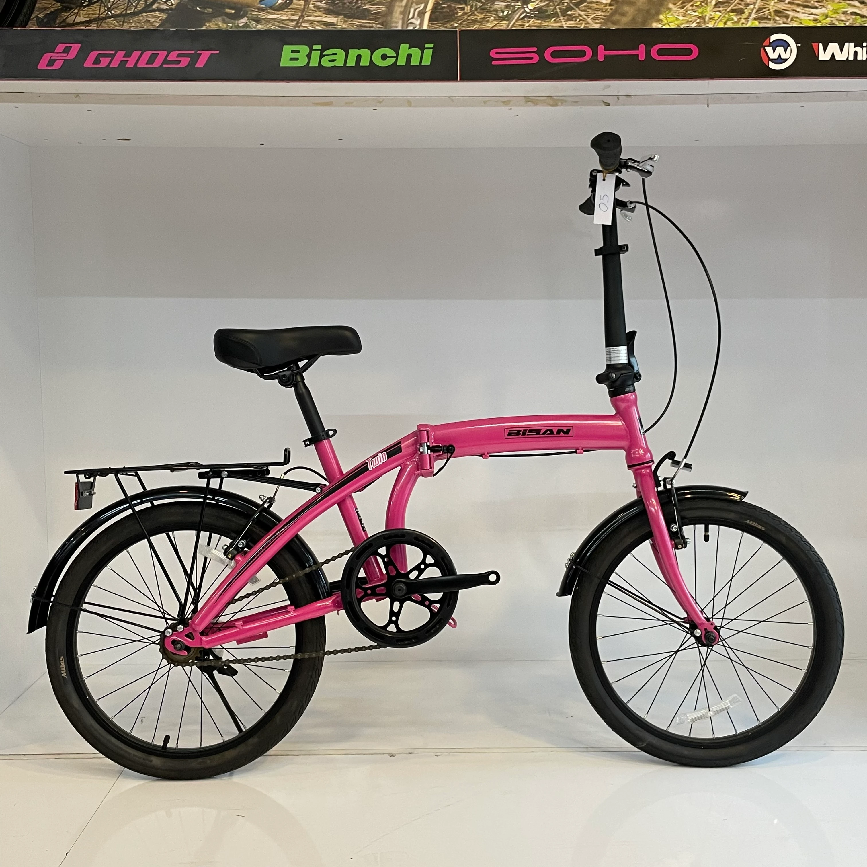 BİSAN TWİN KATLANIR BİSİKLET V-FREN 1x1 VİTES (05)